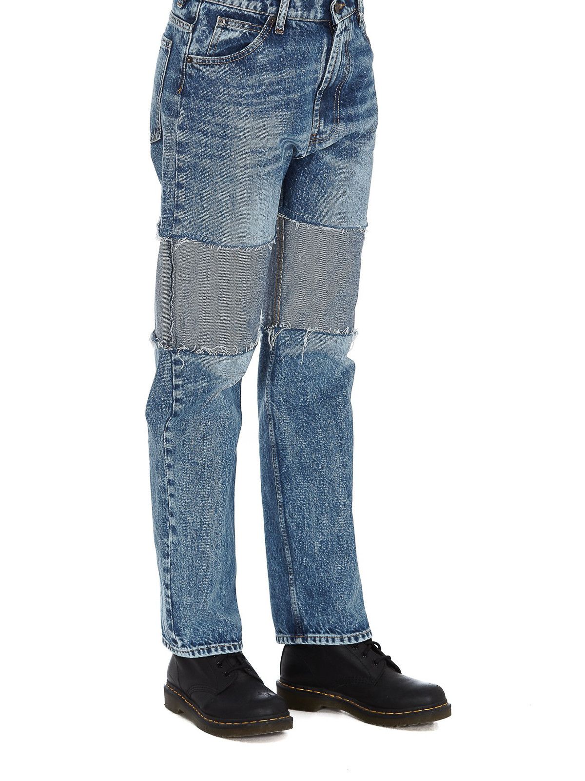 Maison Margiela o1y0625 Denim Pant in Blue Size 26" / US 2 / IT 38 - 3 Thumbnail