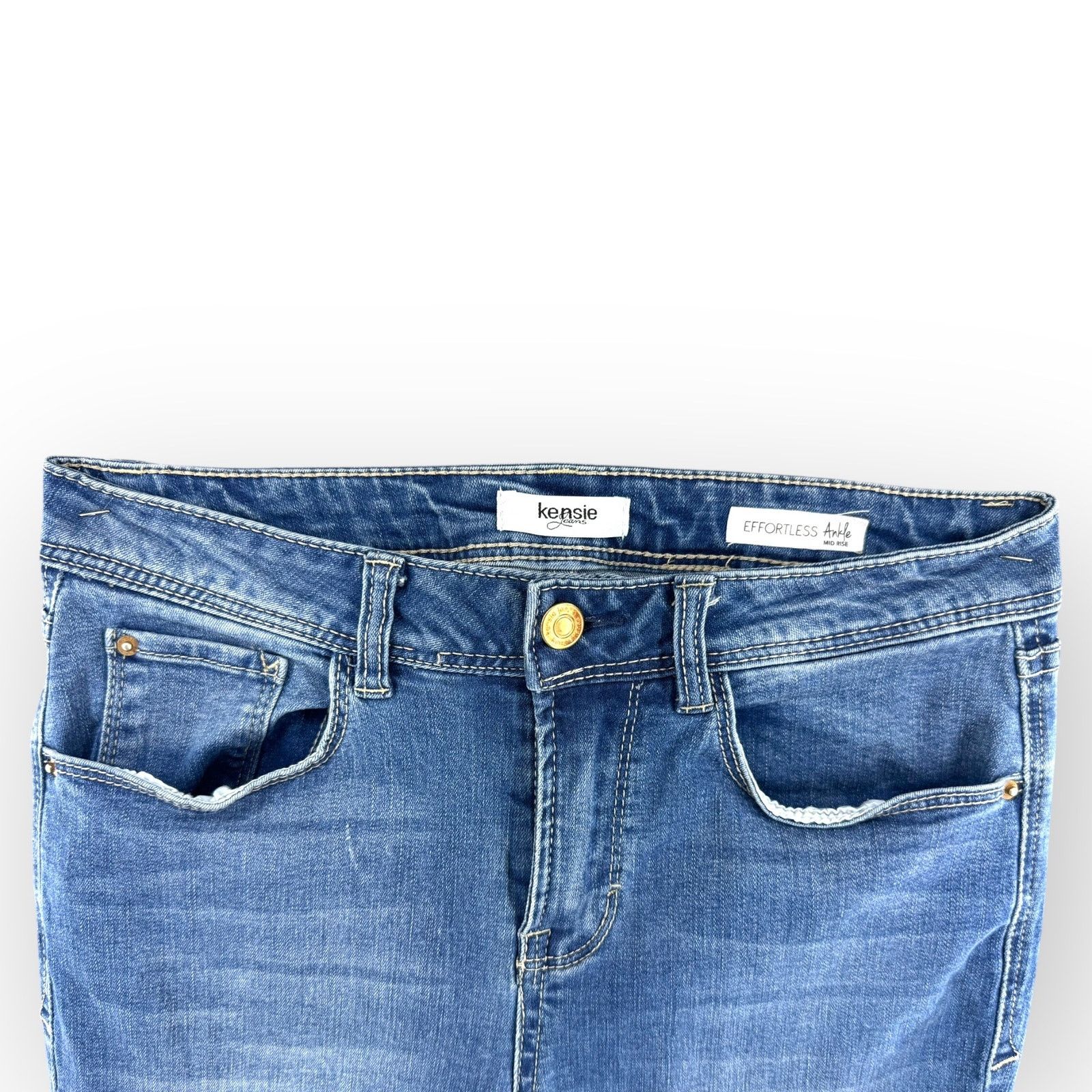 Other Kensie Effortless Ankle Midrise Skinny Jeans Size 4/27 Size 27" / US 4 / IT 40 - 4 Thumbnail