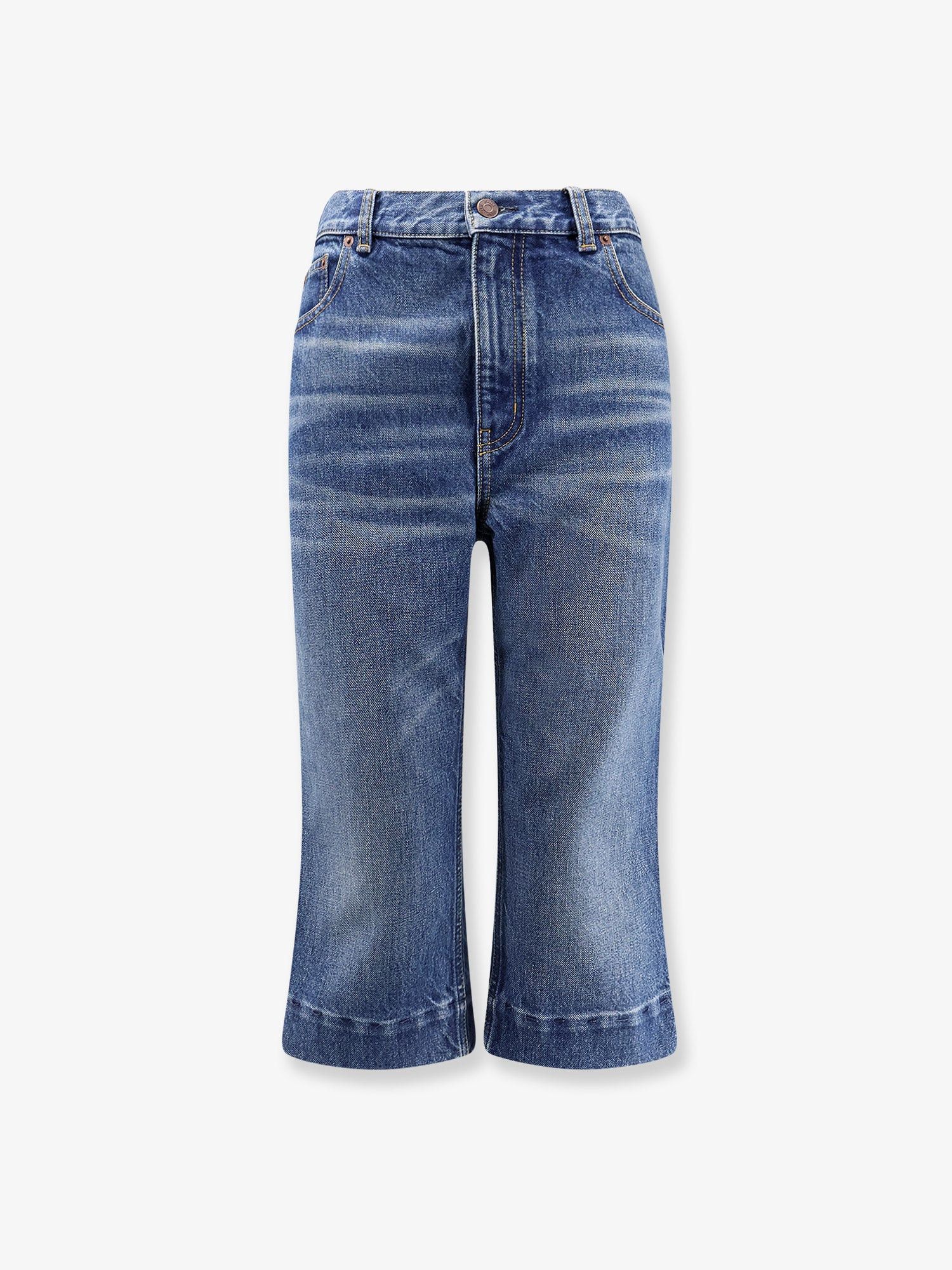 Chloe Blue Denim Capri Jeans Size 27" / US 4 / IT 40 - 1 Thumbnail