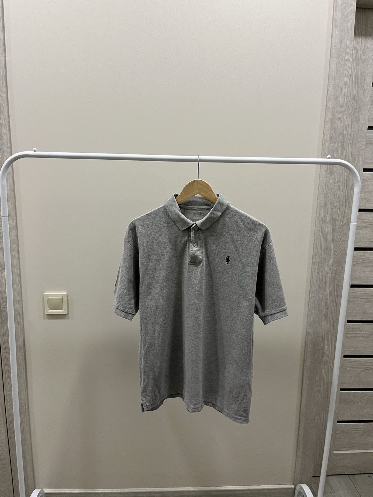 Polo Ralph Lauren T-Shirt Gray Polo Ralph Lauren Vintage SIZE M Y2K Size US M / EU 48-50 / 2 - 1 Thumbnail