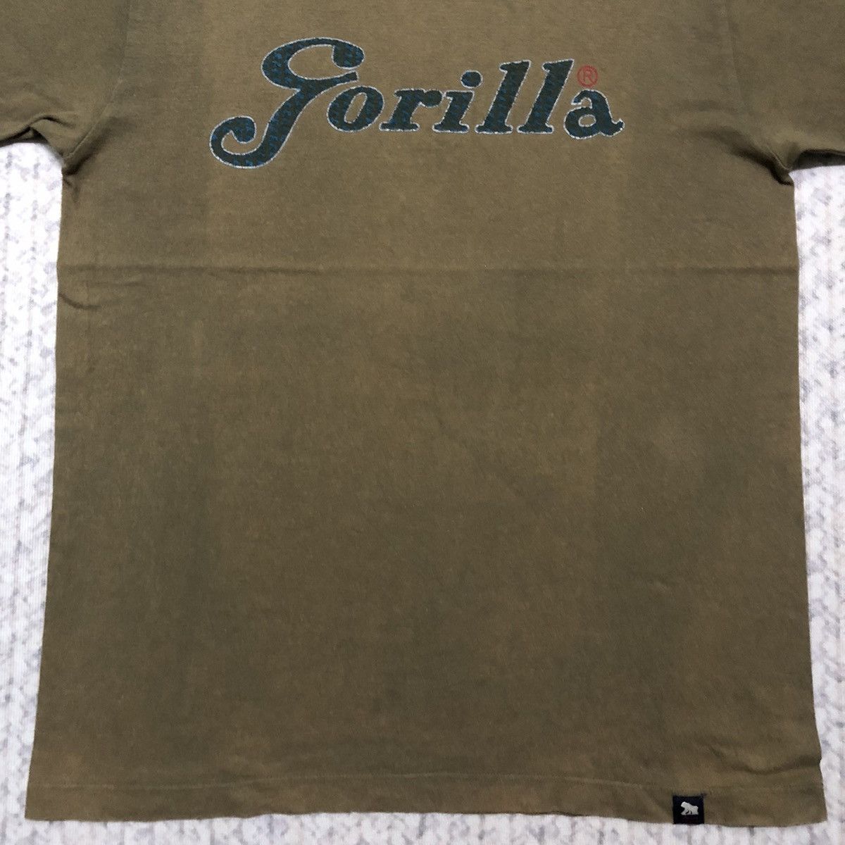 Vintage Rare Distressed Vintage Y2K Gorilla Spellout Streetwear Tees Size US M / EU 48-50 / 2 - 3 Thumbnail