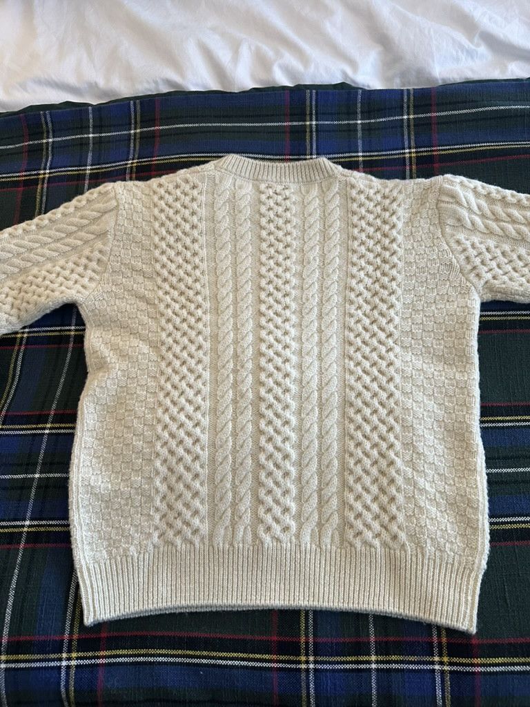 Saint Laurent Paris Aran Wool Sweater Size US S / EU 44-46 / 1 - 7 Thumbnail