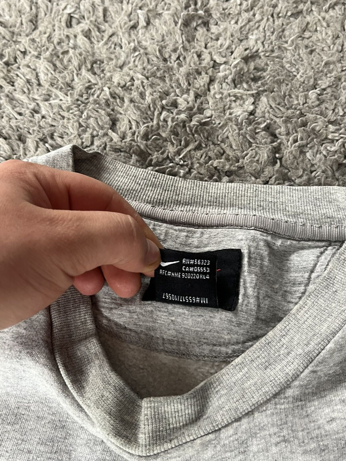 Nike Nike Vintage Crewneck Sweatshirt Grey Vintage, Minimal Size US L / EU 52-54 / 3 - 10 Thumbnail