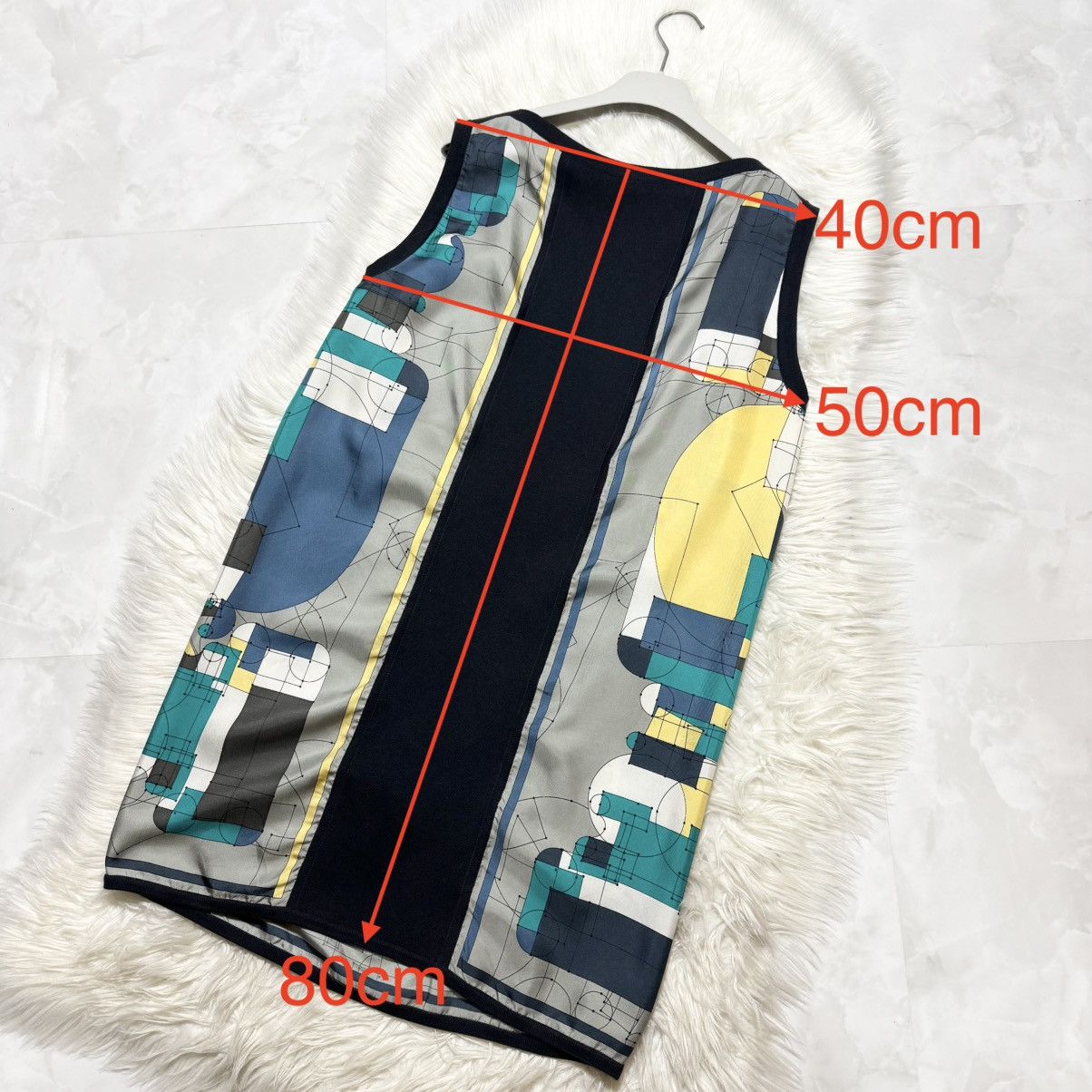 Hermes Authentic, Excellent Hermès Art Design Dress Size M / US 6-8 / IT 42-44 - 11 Thumbnail