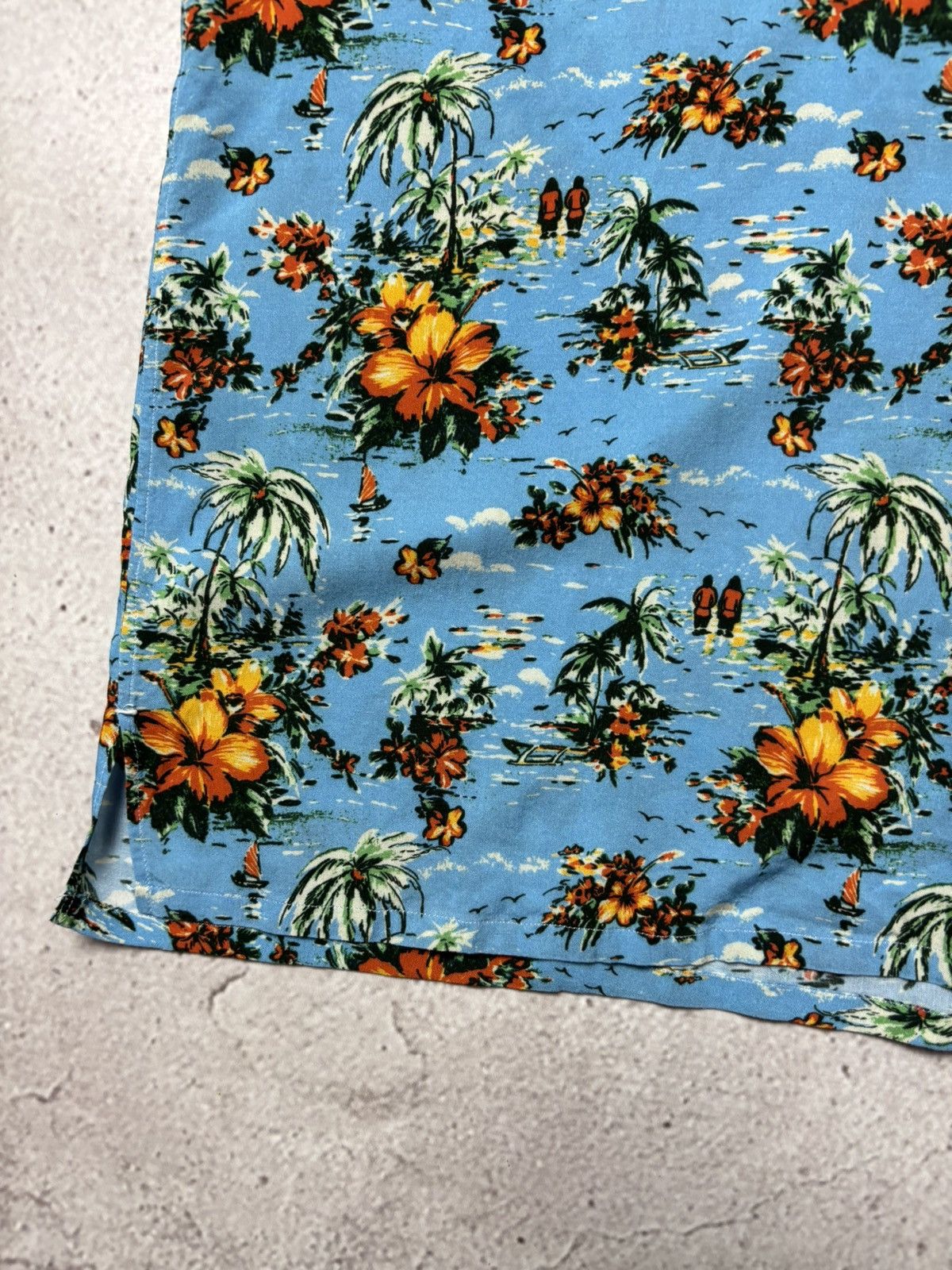 Salvatore Piccolo Salvatore Piccolo Napoli Sanforized Hawaiian Shirt XL Size US XL / EU 56 / 4 - 4 Thumbnail