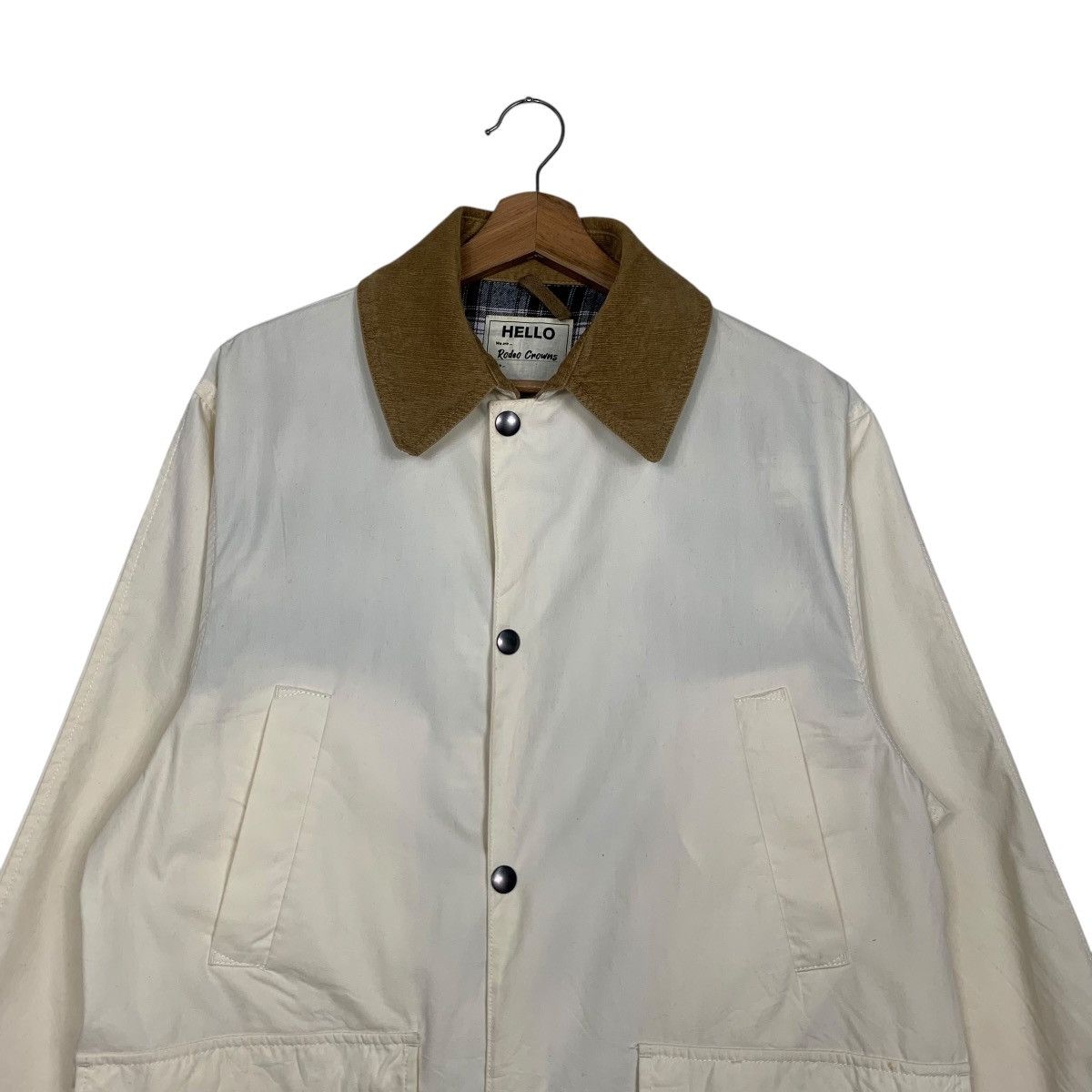 Japanese Brand RODEO CROWNS Lightweight Barn Coat Jacket #2758-C124 Size US L / EU 52-54 / 3 - 2 Thumbnail