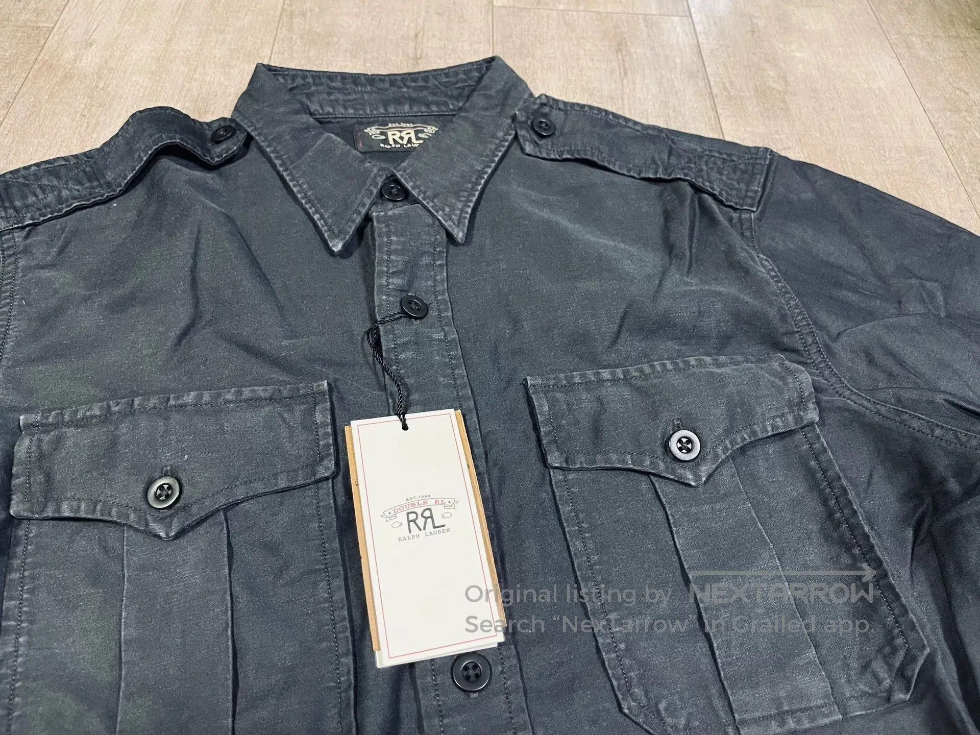RRL Ralph Lauren RRL Military Shirt Jacket. Size US M / EU 48-50 / 2 - 1 Thumbnail