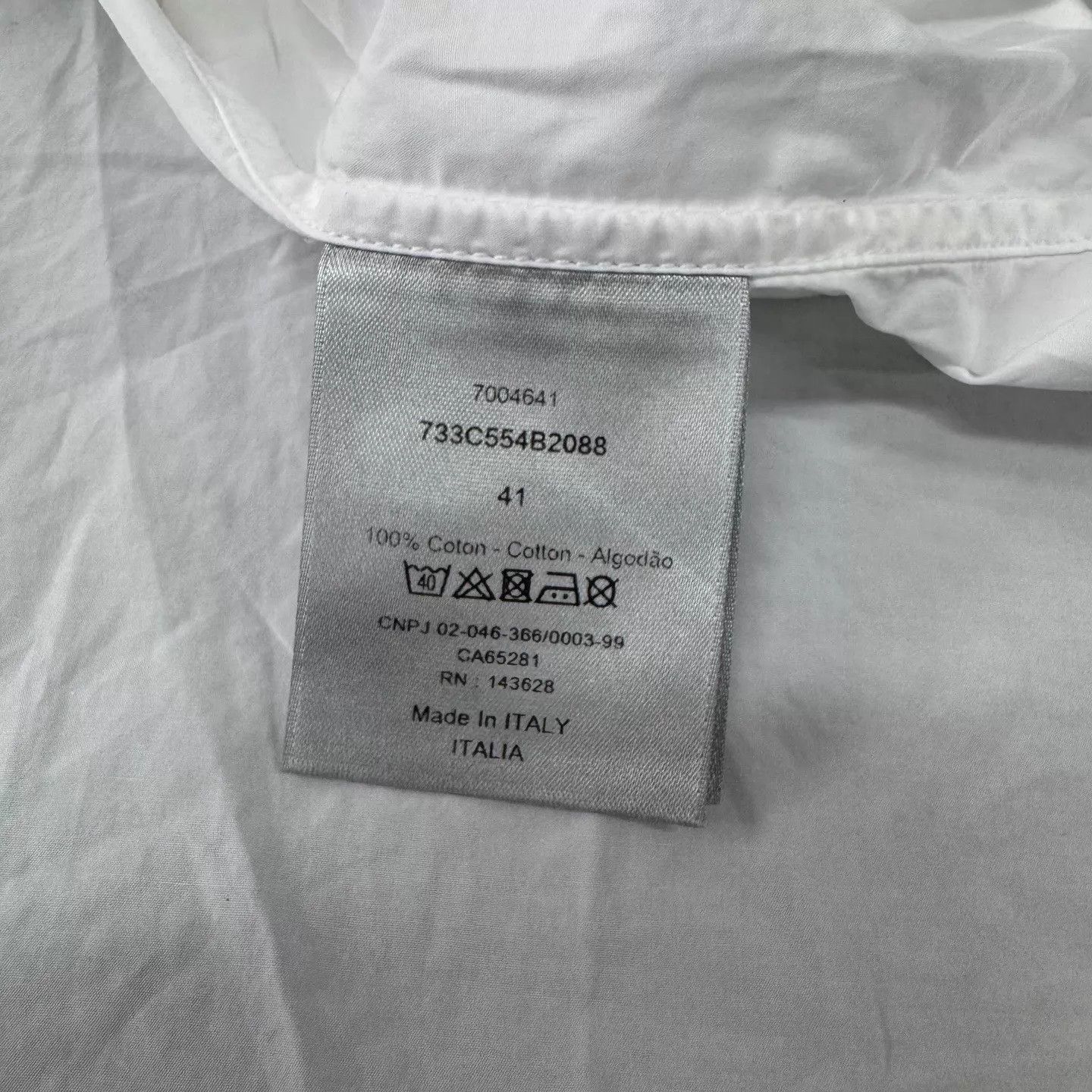 Dior Dior Bee Embroidery LS Business Shirt 41 99 New Size US L / EU 52-54 / 3 - 7 Thumbnail