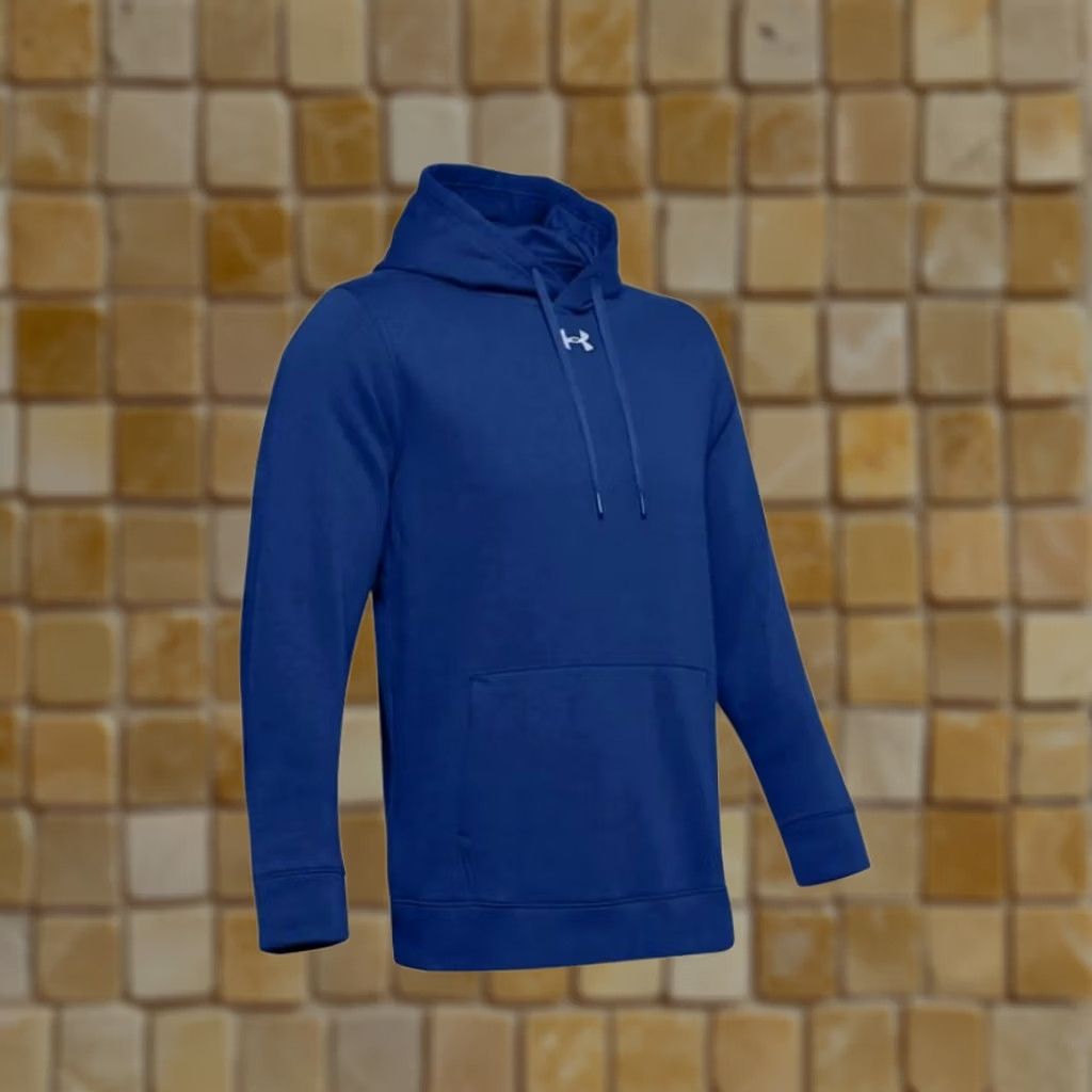Under Armour UNDER ARMOUR Rival Fleece Hoodie Sweatshirt Blue 1300123 400 New Mens S Size US S / EU 44-46 / 1 - 1 Preview