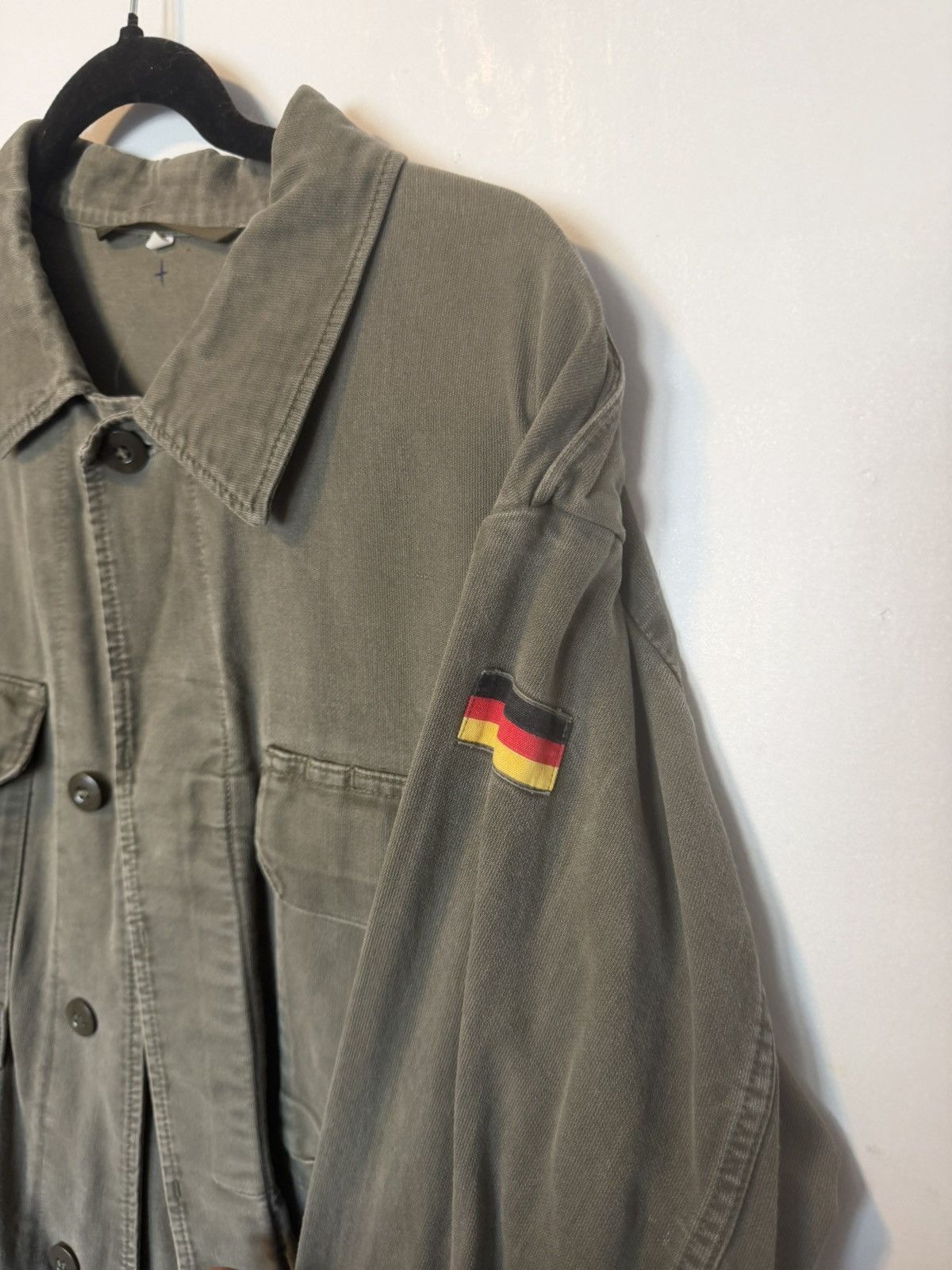 Vintage Vintage German Military Coat Size US XL / EU 56 / 4 - 3 Thumbnail