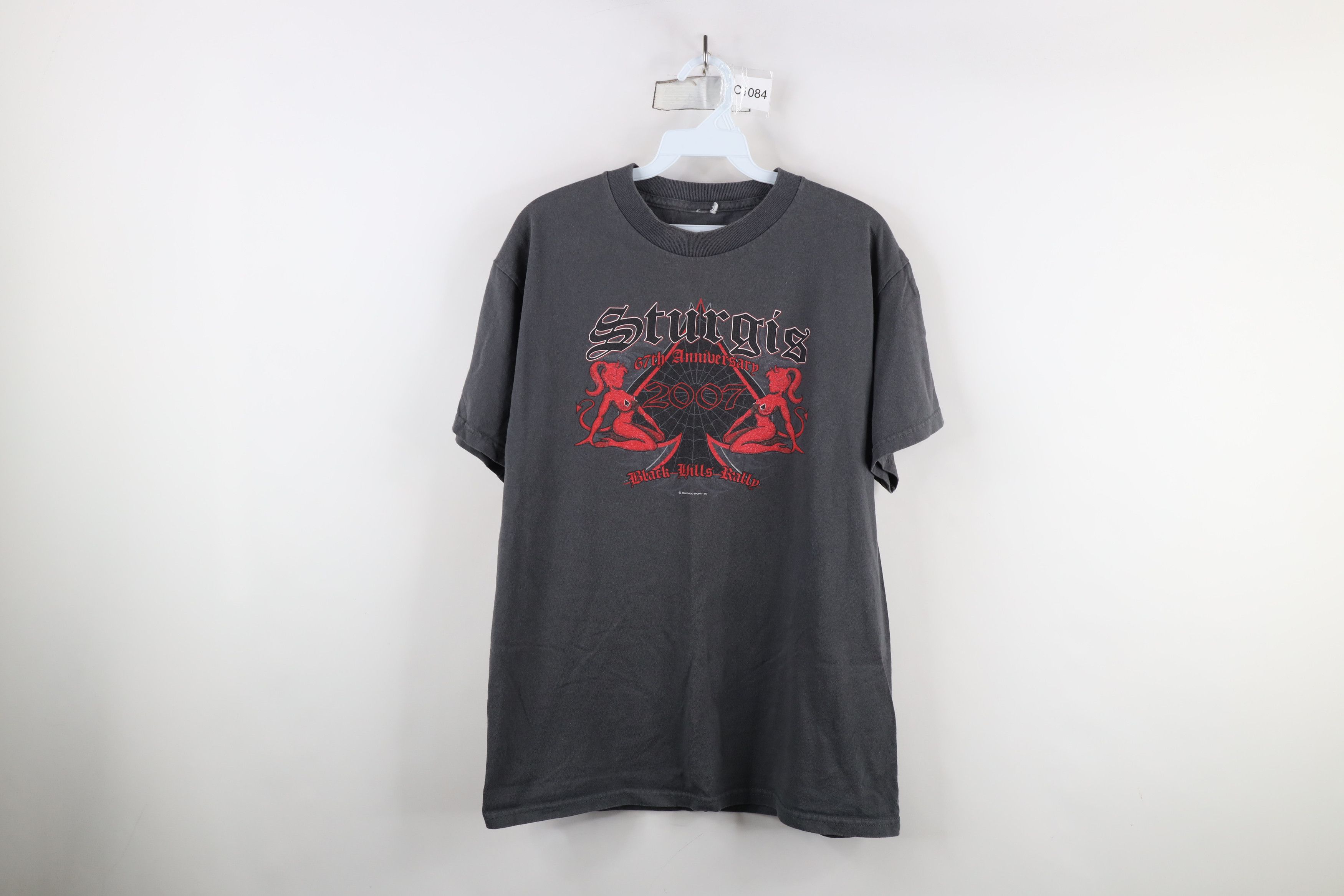Vintage Vintage Y2K Streetwear Pinup Girl Sturgis Motorcycle T-Shirt Size US M / EU 48-50 / 2 - 1 Thumbnail