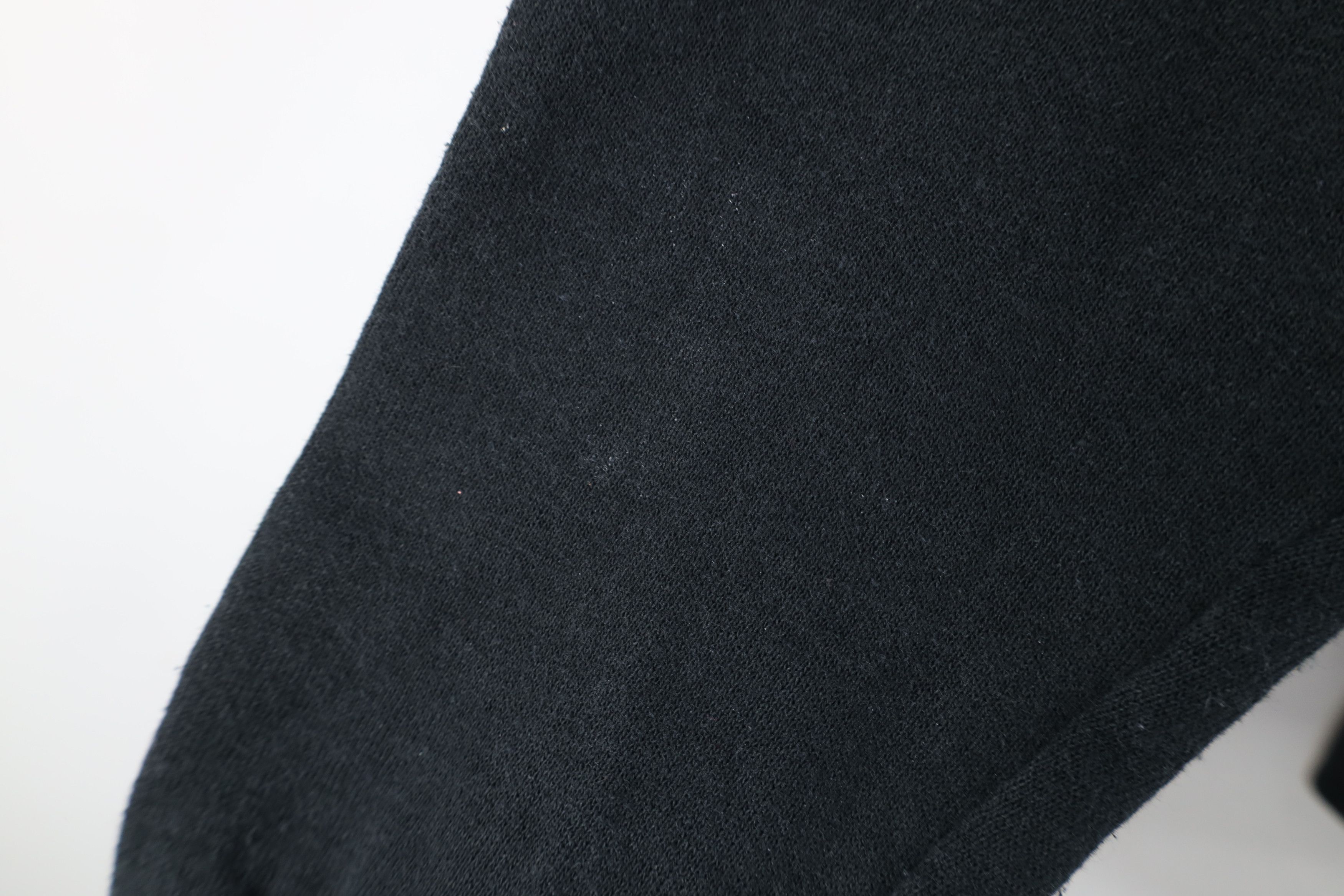 Vintage Vintage 90s Streetwear Raglan Crewneck Sweatshirt Black USA Size S / US 4 / IT 40 - 9 Thumbnail