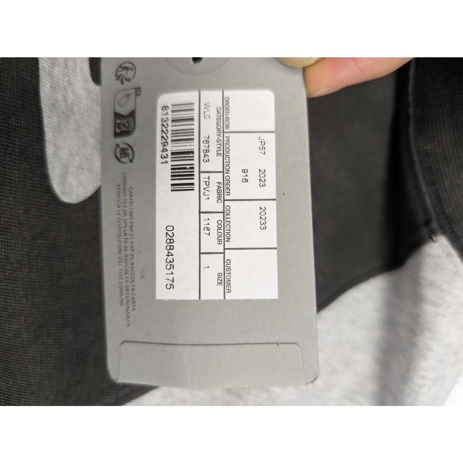 Balenciaga o1rshd1 Neg Print Raglan Oversized T-Shirt in Heather Grey Size US S / EU 44-46 / 1 - 21 Thumbnail