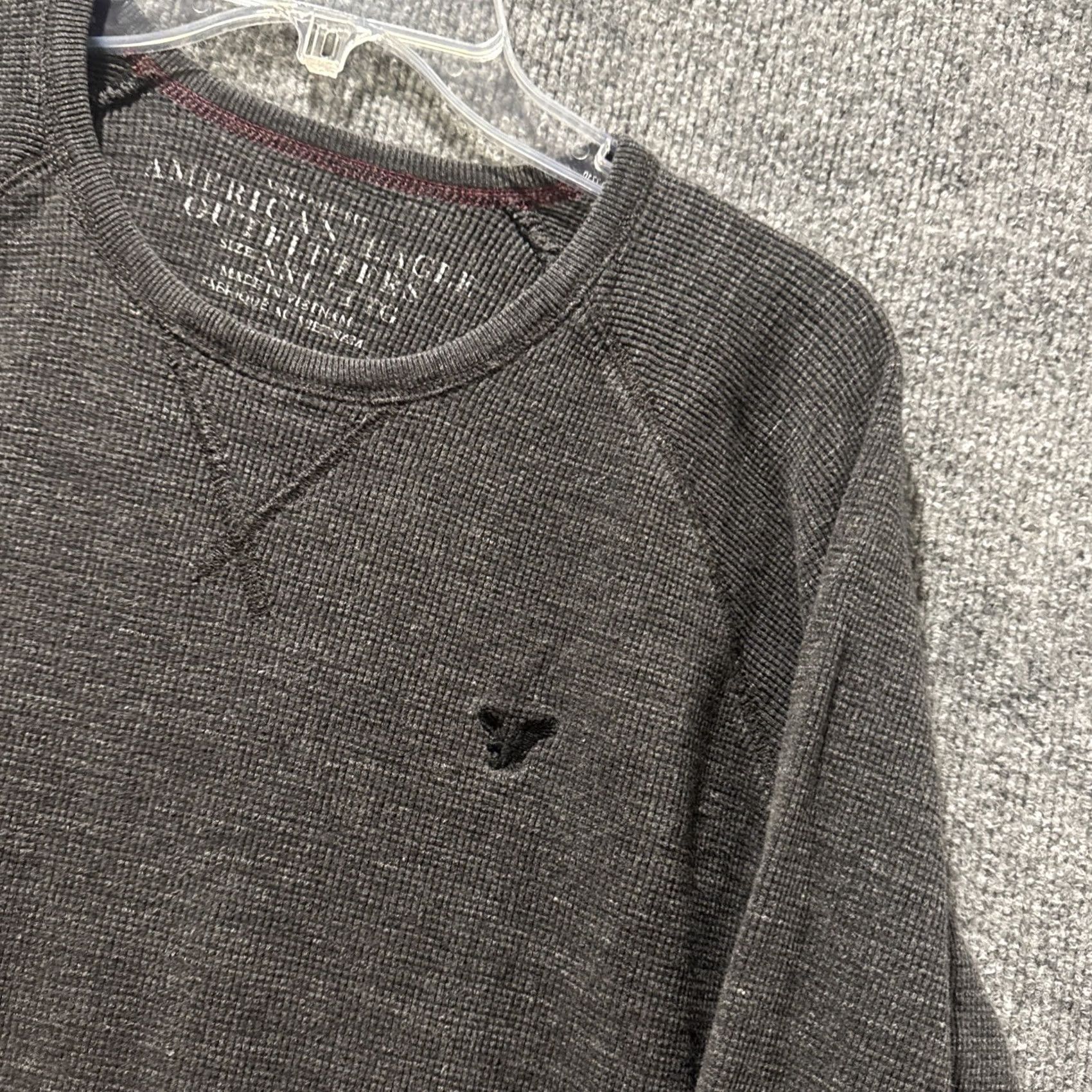 American Eagle Outfitters VINTAGE American Eagle Gray Long Sleeve Thermal Men's 2XL Y2K HTF Size US XXL / EU 58 / 5 - 2 Thumbnail