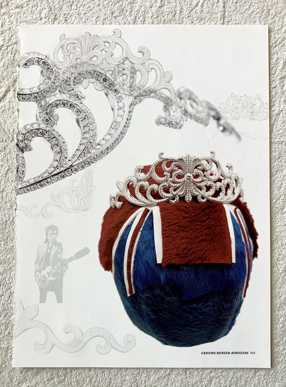 Chrome Hearts Chrome hearts British crown 8x11 cutout poster Size ONE SIZE - 1 Thumbnail