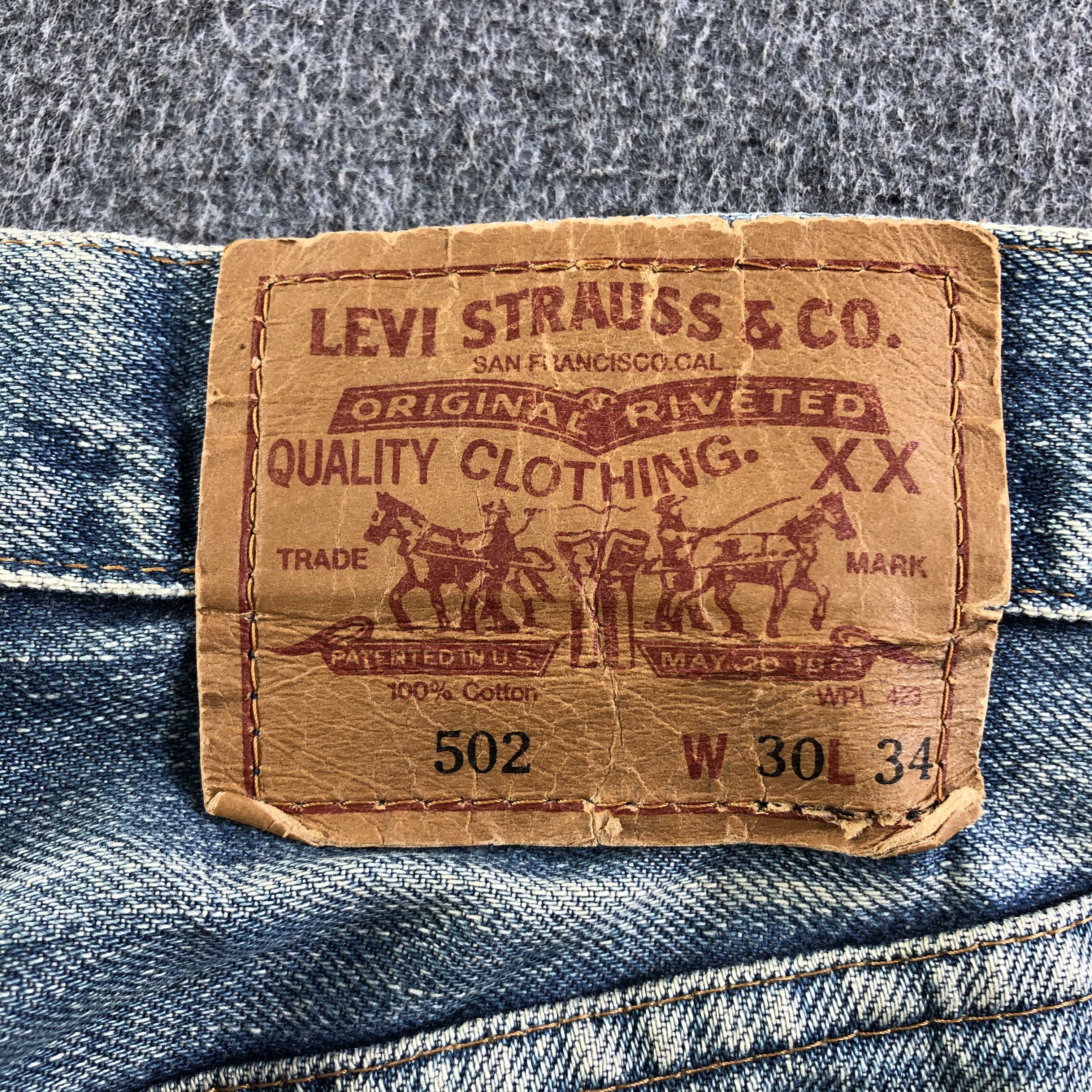 Levi's 90s Vintage Levis 502 Jeans-J3645 Size US 29 - 5 Thumbnail