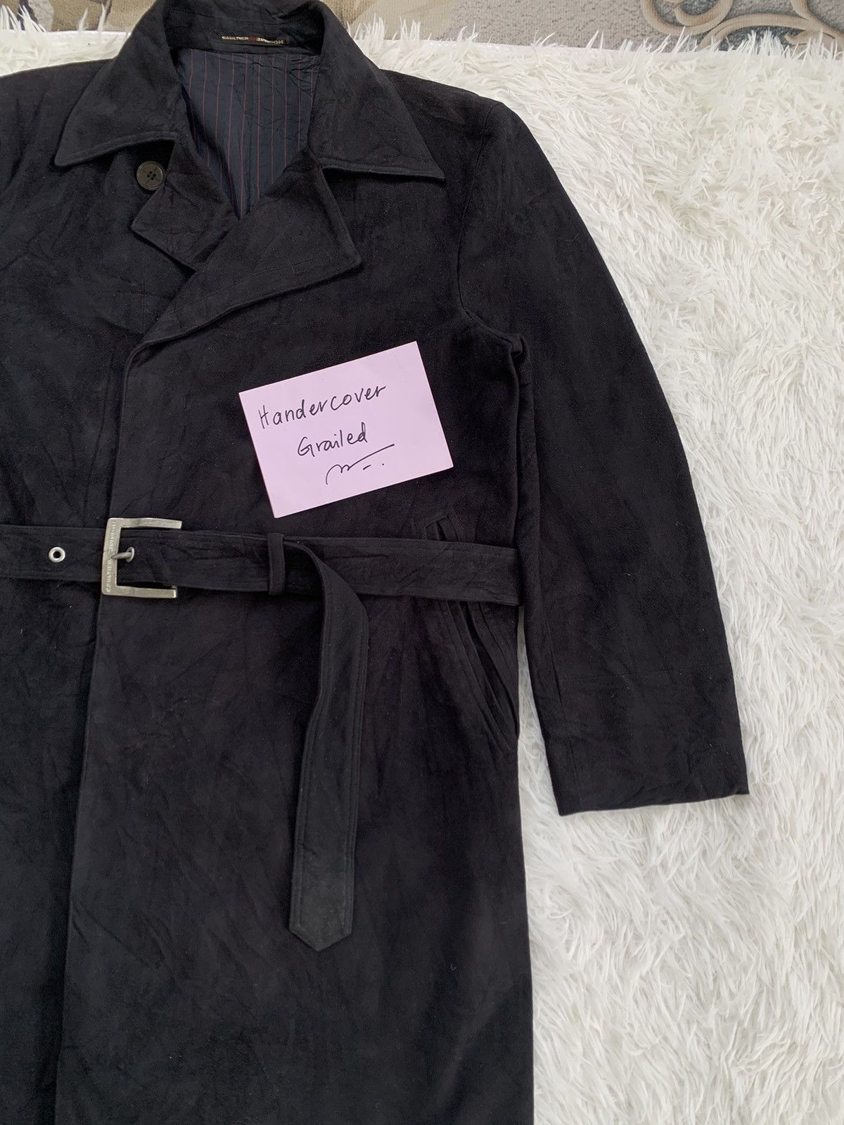 Gaultier Homme Objet Vtg JPG Gaultier Homme Objet Long Coat Belted Size US M / EU 48-50 / 2 - 5 Thumbnail