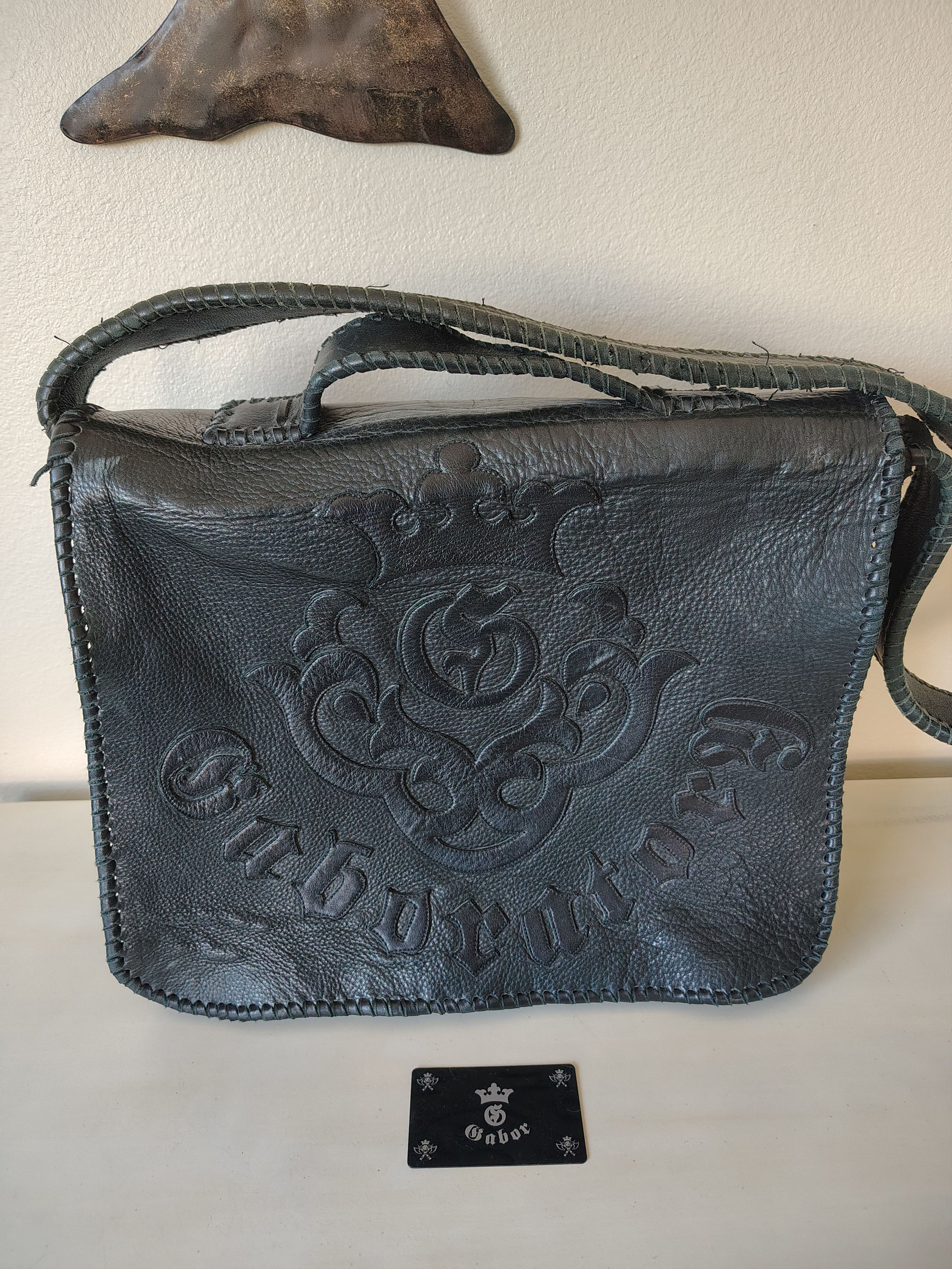 Gaboratory Logan Riese x Gaboratory Heavy Leather Bag + Auth Card Size ONE SIZE - 1 Thumbnail