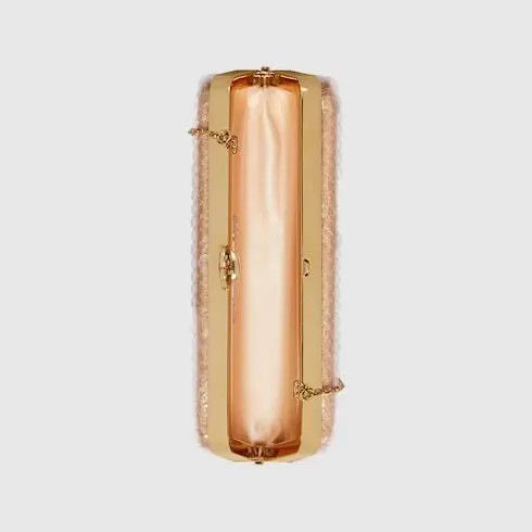 Gucci oc11z0226 Size: OS / Broadway Small Sequin Moire Evening Bag Size ONE SIZE - 7 Thumbnail