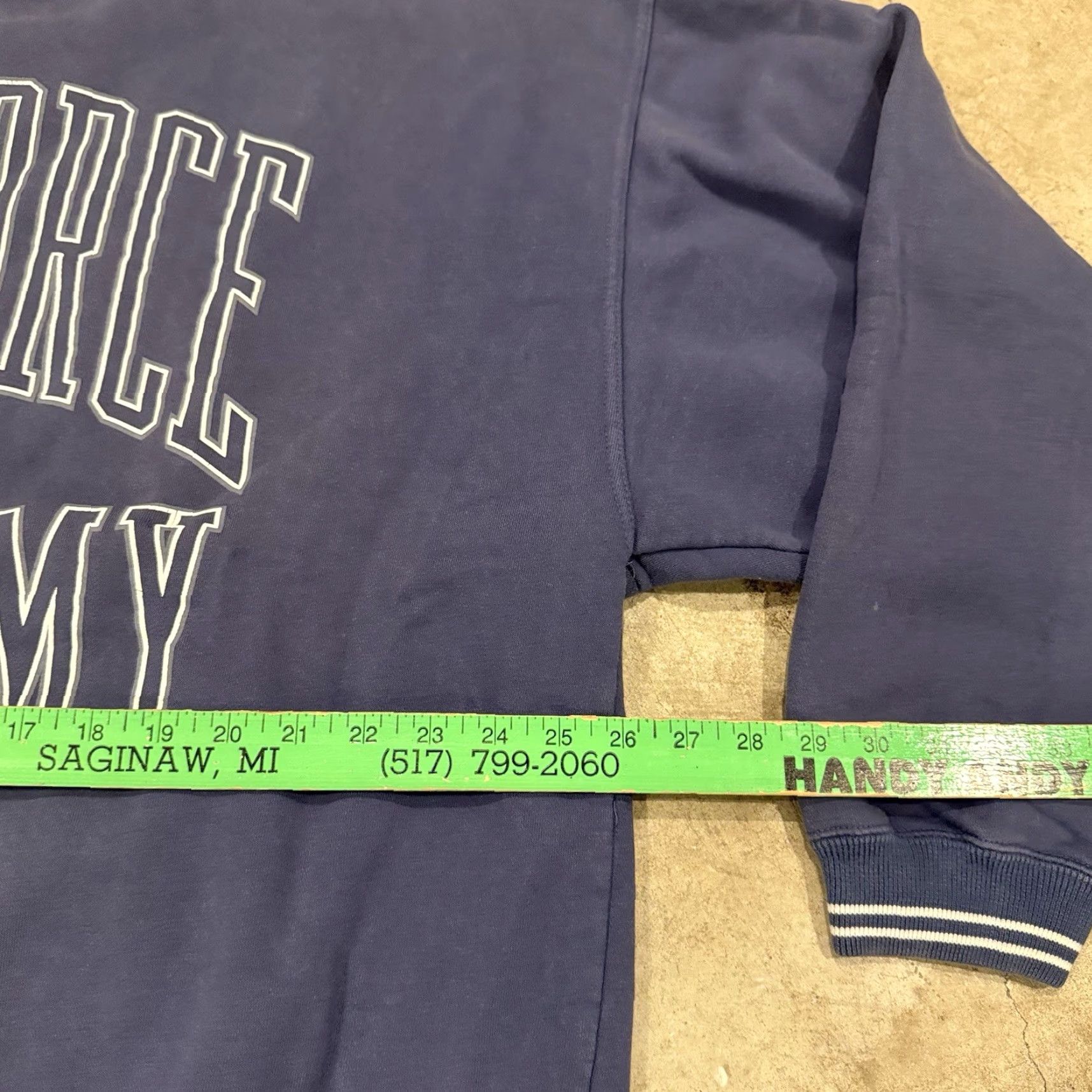 Vintage VINTAGE Air Force Academy Pullover Sweatshirt Men 2XL Blue Cross Gear For Sports Sweatshirt Mens Blue Cross 2XL Vintage Size US XXL / EU 58 / 5 - 5 Thumbnail