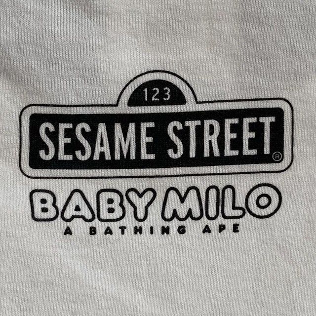 Bape BAPE × Sesame Street Milo T-shirt a bathing ape Size US M / EU 48-50 / 2 - 4 Thumbnail