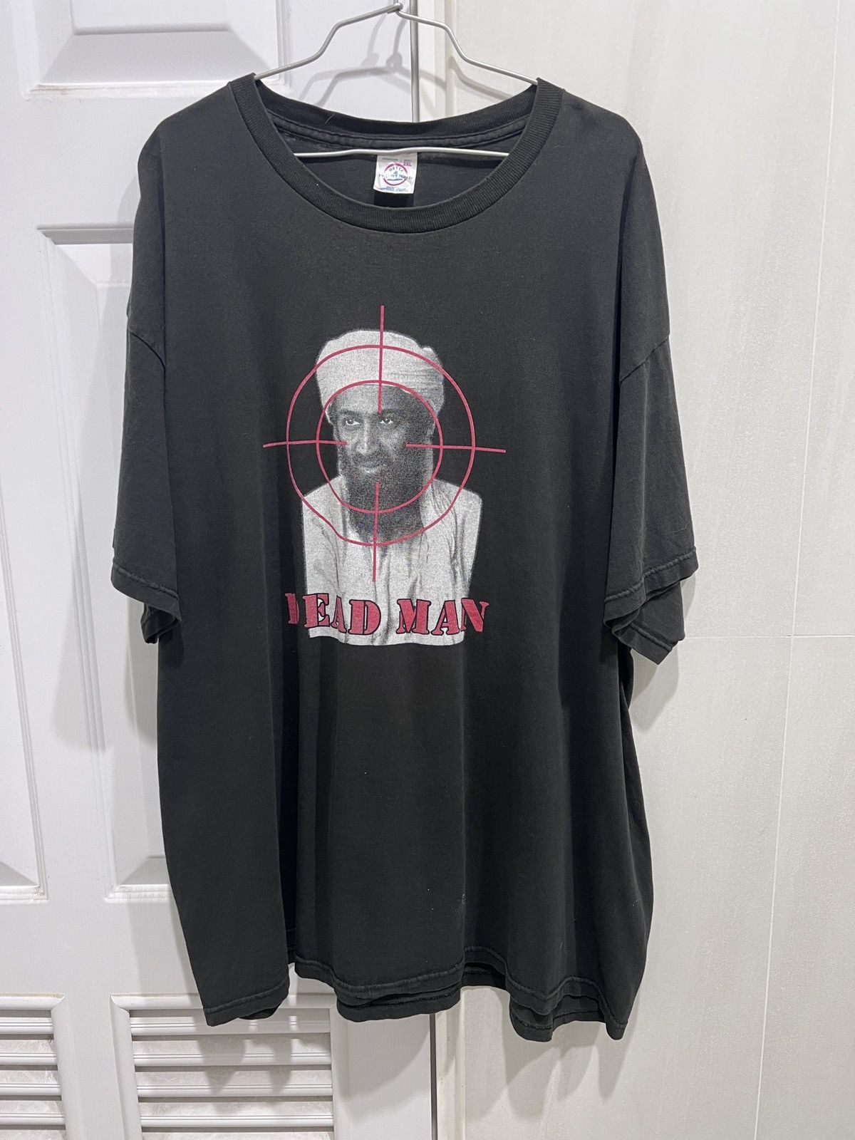 Rap Tees Vintage Y2K DEAD MAN Osama bin Ladin Tee 2XL Faded Size US XXL / EU 58 / 5 - 3 Thumbnail