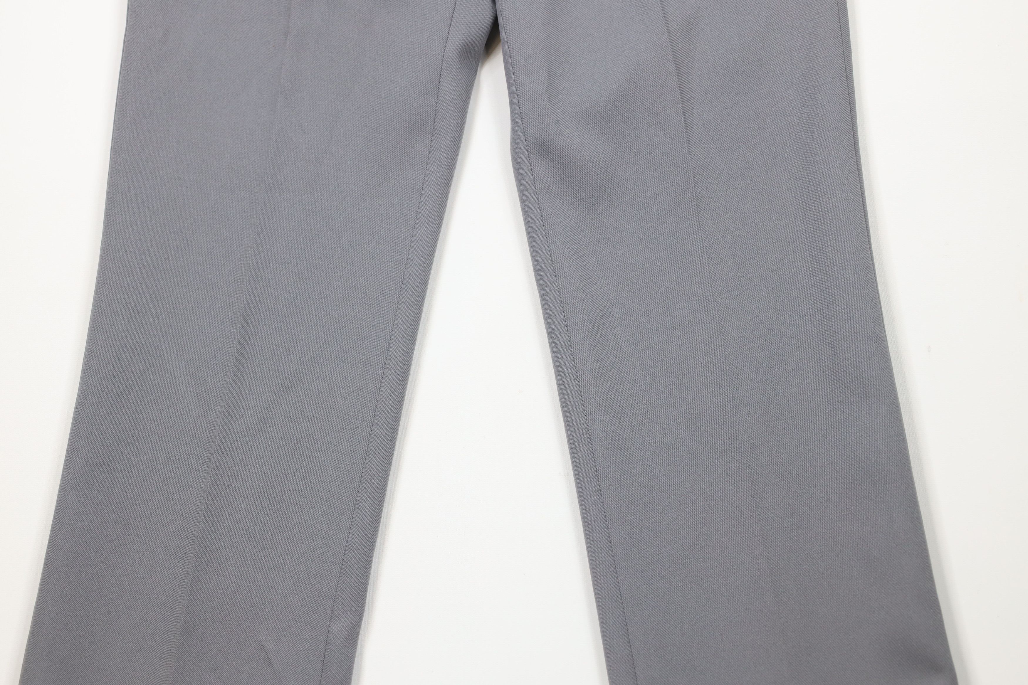 Vintage Vintage 70s Streetwear Flared Wide Leg Chino Pants Gray USA Size US 32 / EU 48 - 3 Thumbnail
