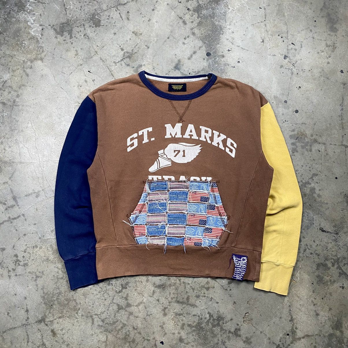 St Marks Track Reconstruct Sashiko Patches Style Kapital