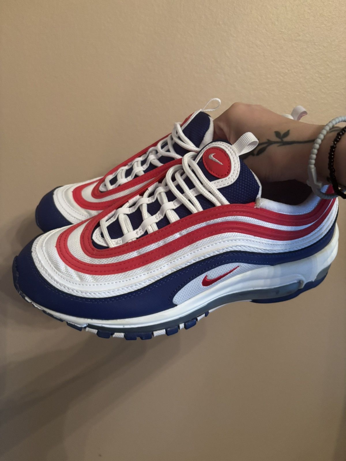 Nike Nike Air Max 97 GS 'USA' Size US 7 / EU 40 - 6 Thumbnail