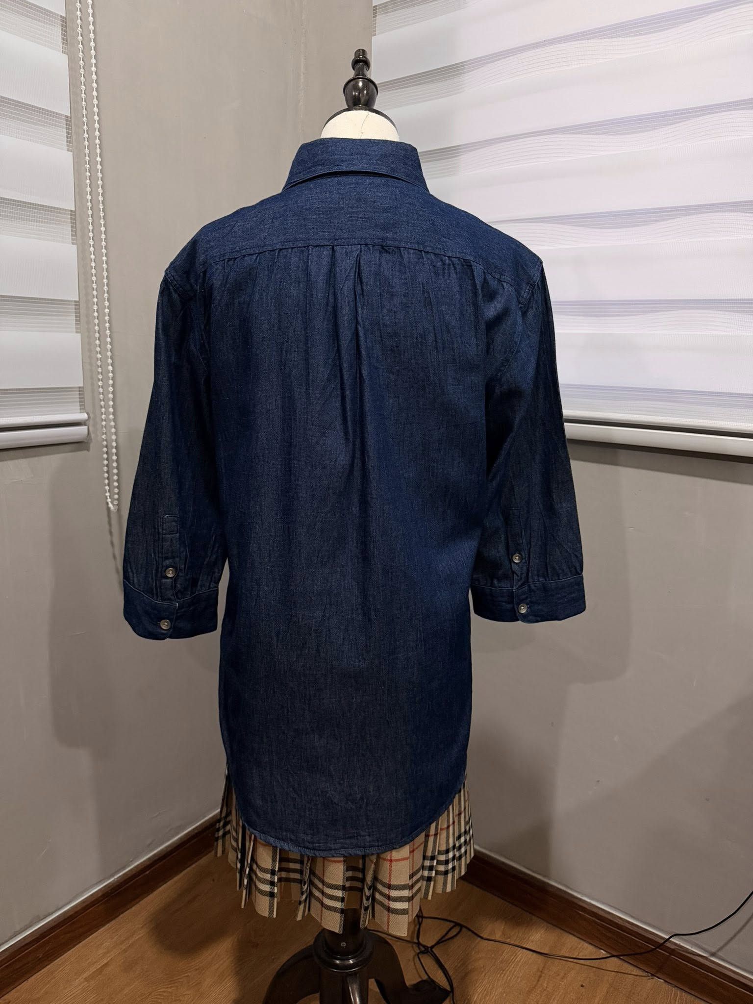 Katharine Hamnett London KATHARINE HAMNETT LONDON women denim shirt XS 2748 Size XS / US 0-2 / IT 36-38 - 2 Thumbnail