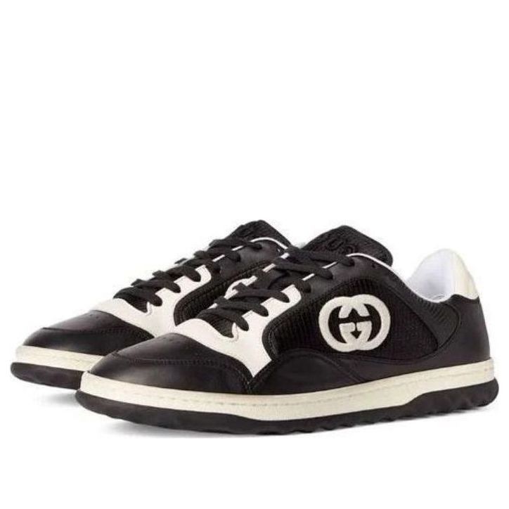 Gucci o1s1wg110325 Men's MAC80 Sneakers in Black & Off White Size US 6 / EU 39 - 2 Thumbnail