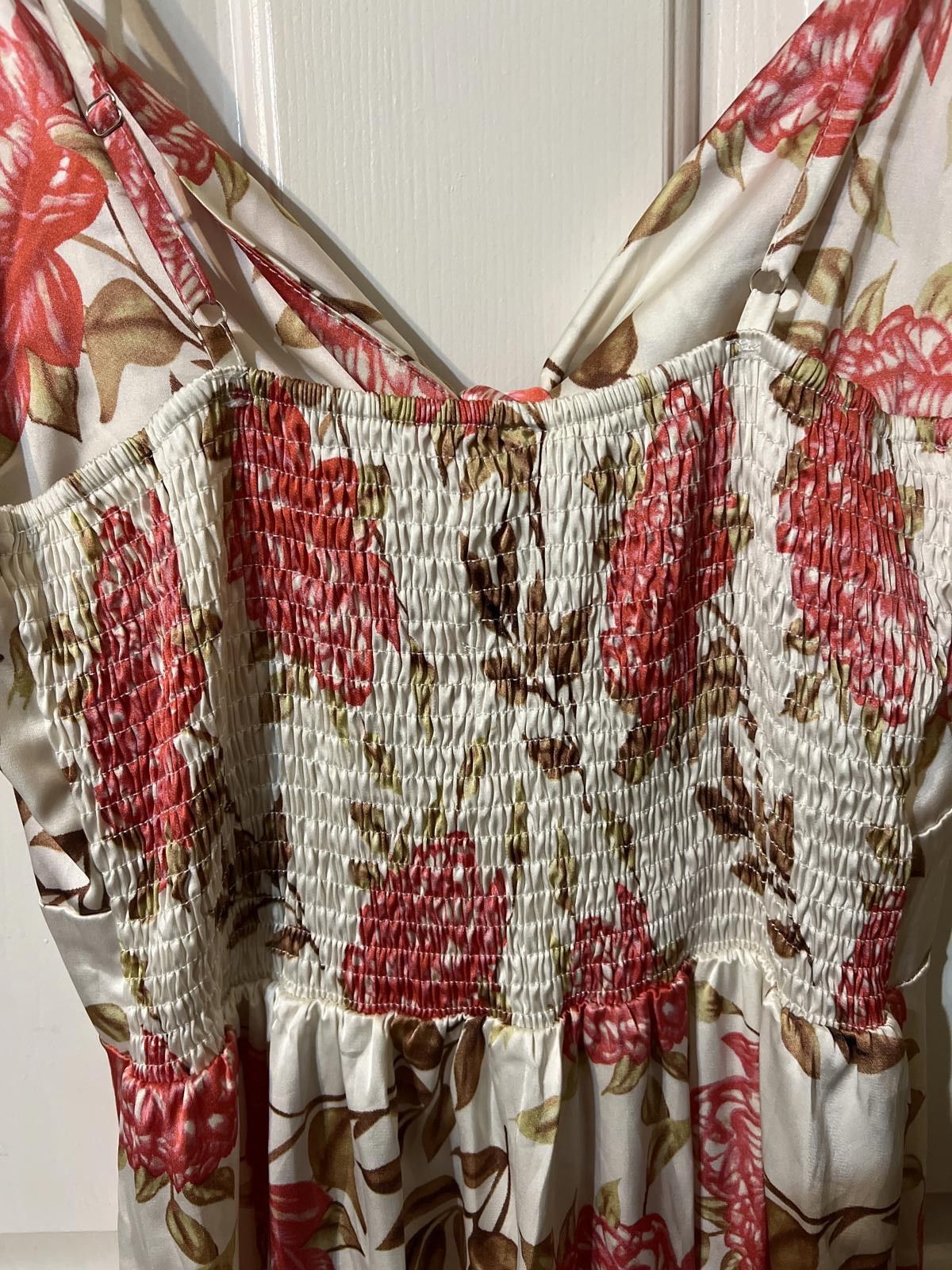 Unknown London Floral Midi Front Tie Slit Romantic Chic M slip dress Size M / US 6-8 / IT 42-44 - 6 Thumbnail