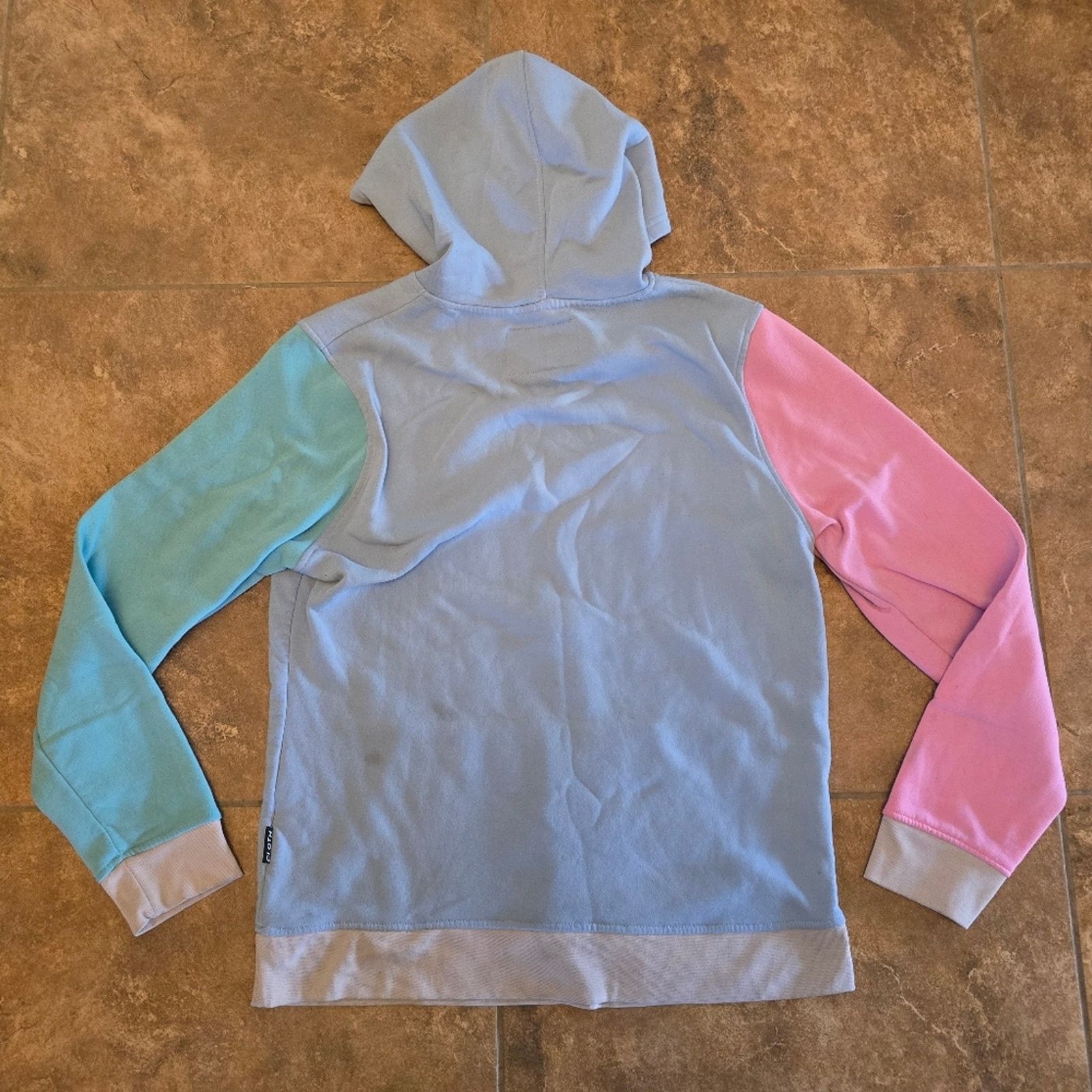Brooklyn Cloth Blue | BROOKLYN CLOTH | Colorblock Hoodie Size US L / EU 52-54 / 3 - 2 Thumbnail
