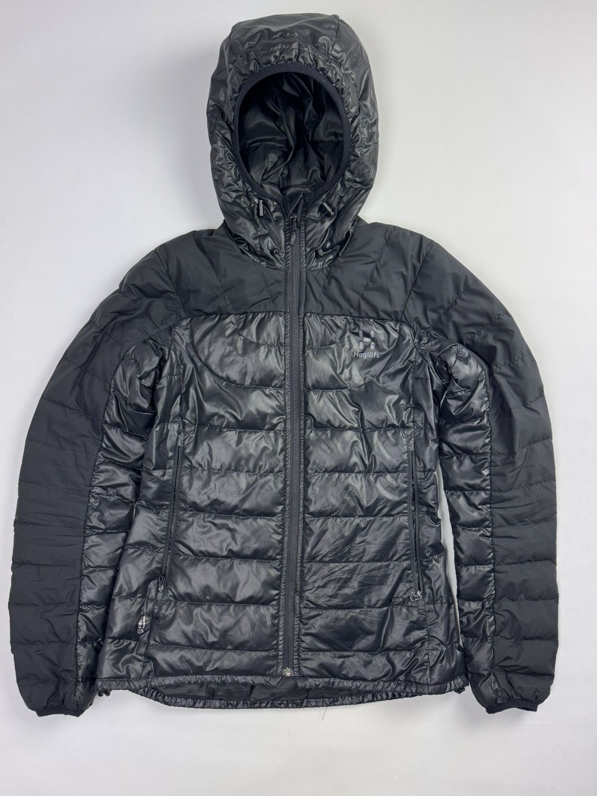 Haglofs Haglöfs haglofs kurtka jacket black winter boxy Vintage Size S / US 4 / IT 40 - 1 Thumbnail