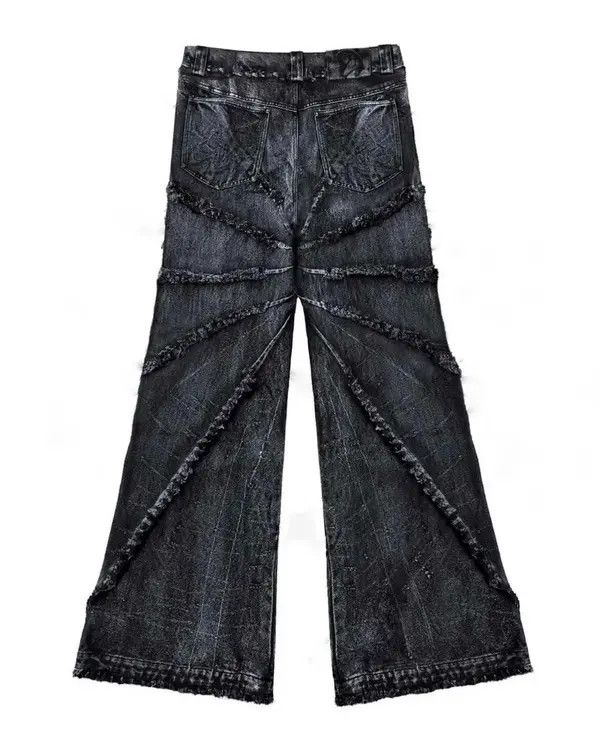 Japanese Brand Kahori x Mami Y2k Retro Oversized Punk Retro Hip Hop Jeans Size US 32 / EU 48 - 2 Thumbnail