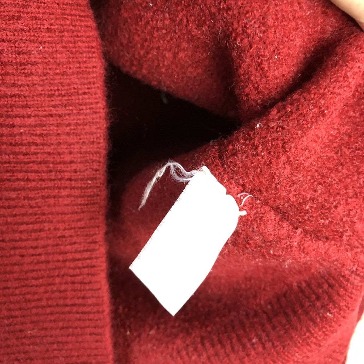 Homespun Knitwear × Japanese Brand Pause vintage Red Knitwear #A1179 Size US XXS / EU 40 - 11 Thumbnail