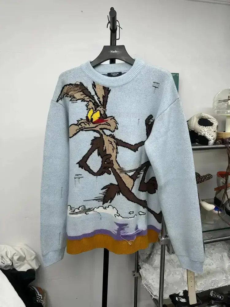 Raf Simons Raf Simons CK 205W39NYC by Raf Simons 18AW Looney Tunes Kn Size US S / EU 44-46 / 1 - 1 Thumbnail