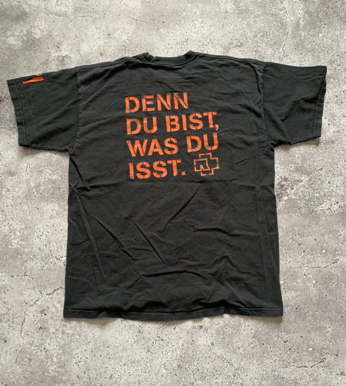 Band Tees 🔥VINTAGE 00’s RAMMSTEIN MEIN TEIL T-SHIRT TEE Size US L / EU 52-54 / 3 - 7 Thumbnail