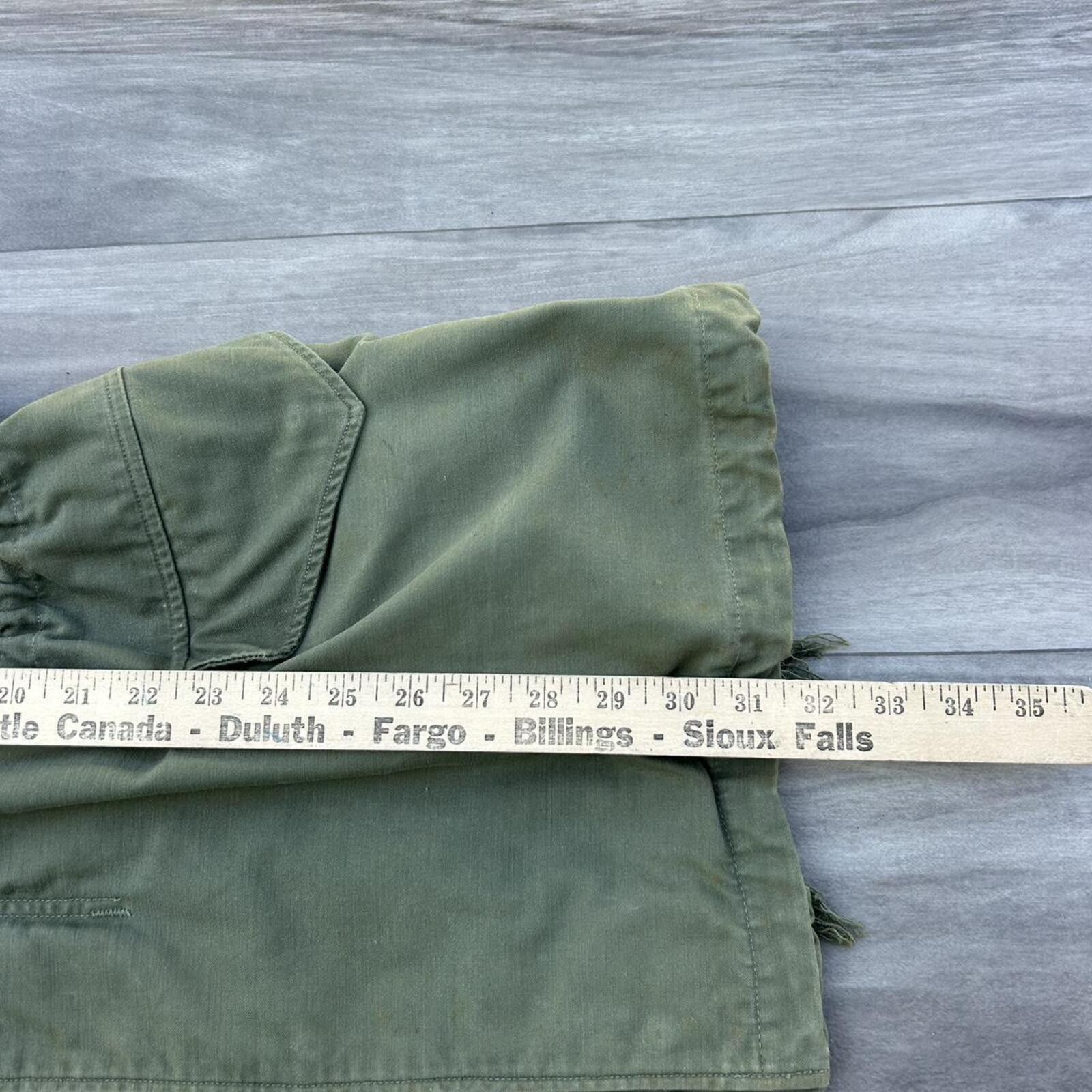 Other Vintage U.S. Army M-1965 field jacket size M Size US M / EU 48-50 / 2 - 8 Thumbnail