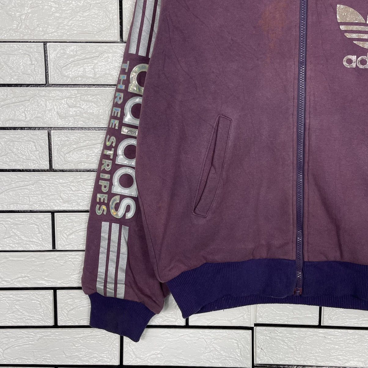 Adidas Adidas Purple Sweater Jacket Size US M / EU 48-50 / 2 - 3 Thumbnail