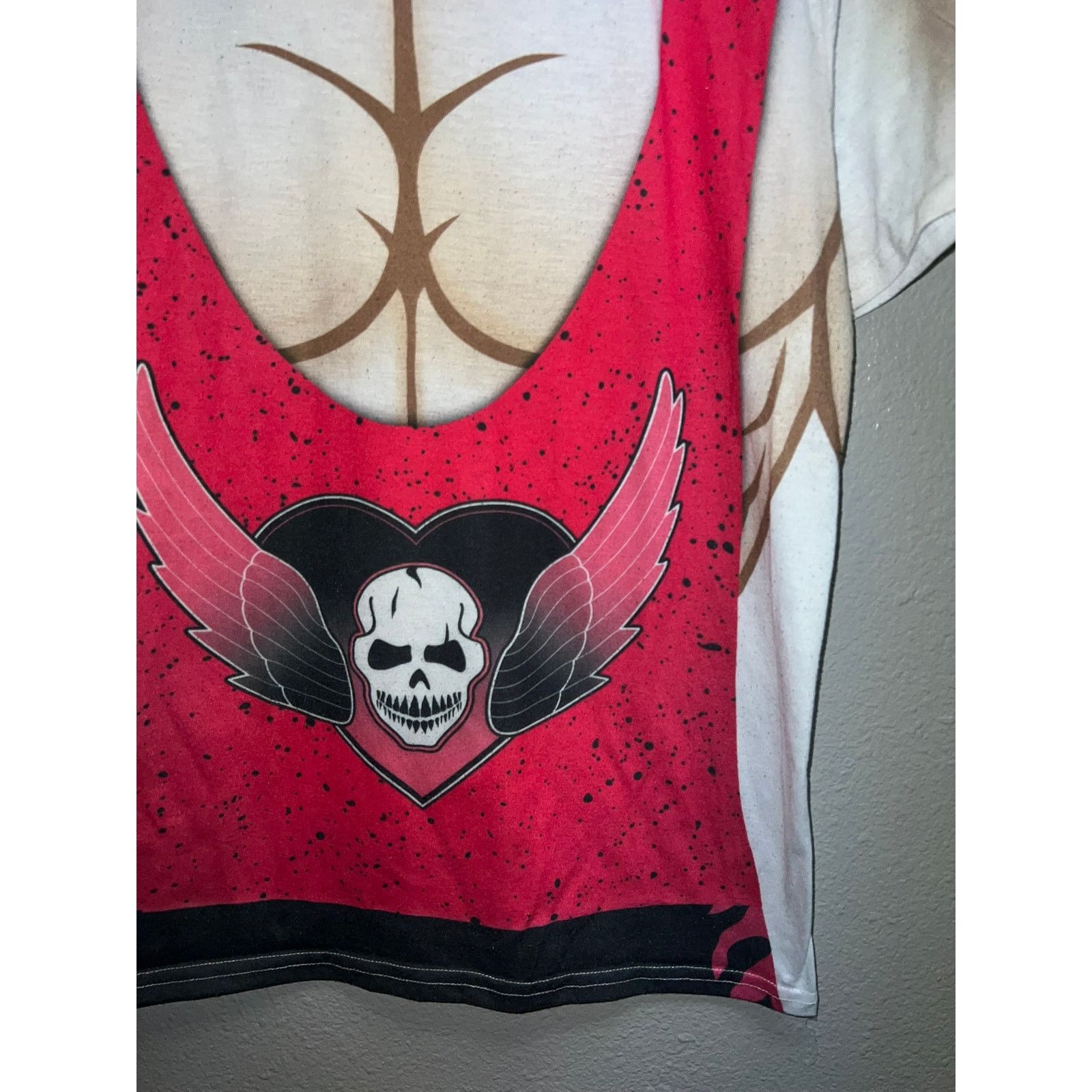 WWE Bret Hart Shirt WWE Wrestling Pink White Polyester Medium Size US M / EU 48-50 / 2 - 2 Thumbnail