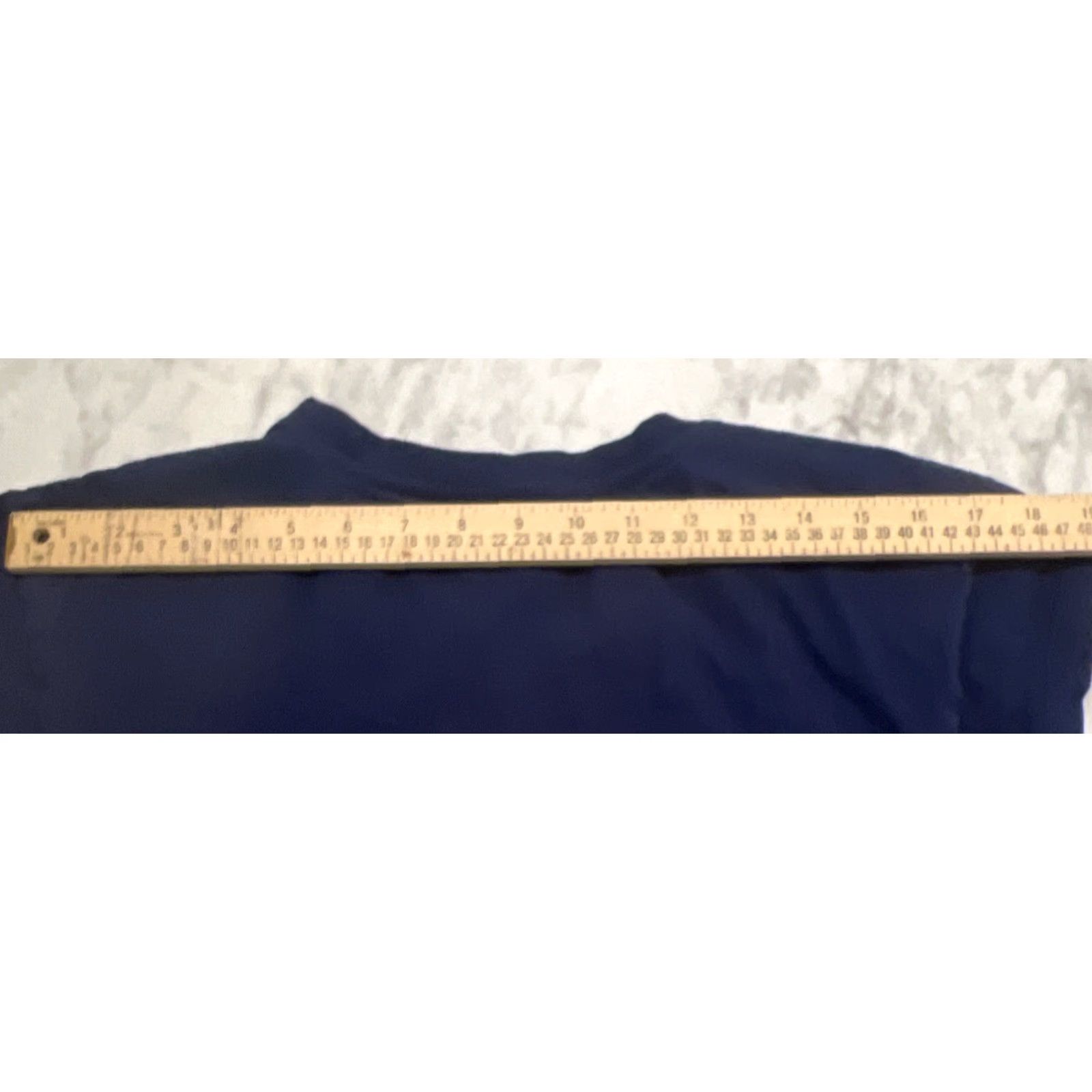 Vintage MTV NY T Shirt Women’s Crop Top Cap Sleeves XL Cotton Blue Crew Neck Hip Hop Music City Summer Size XL / US 12-14 / IT 48-50 - 5 Thumbnail