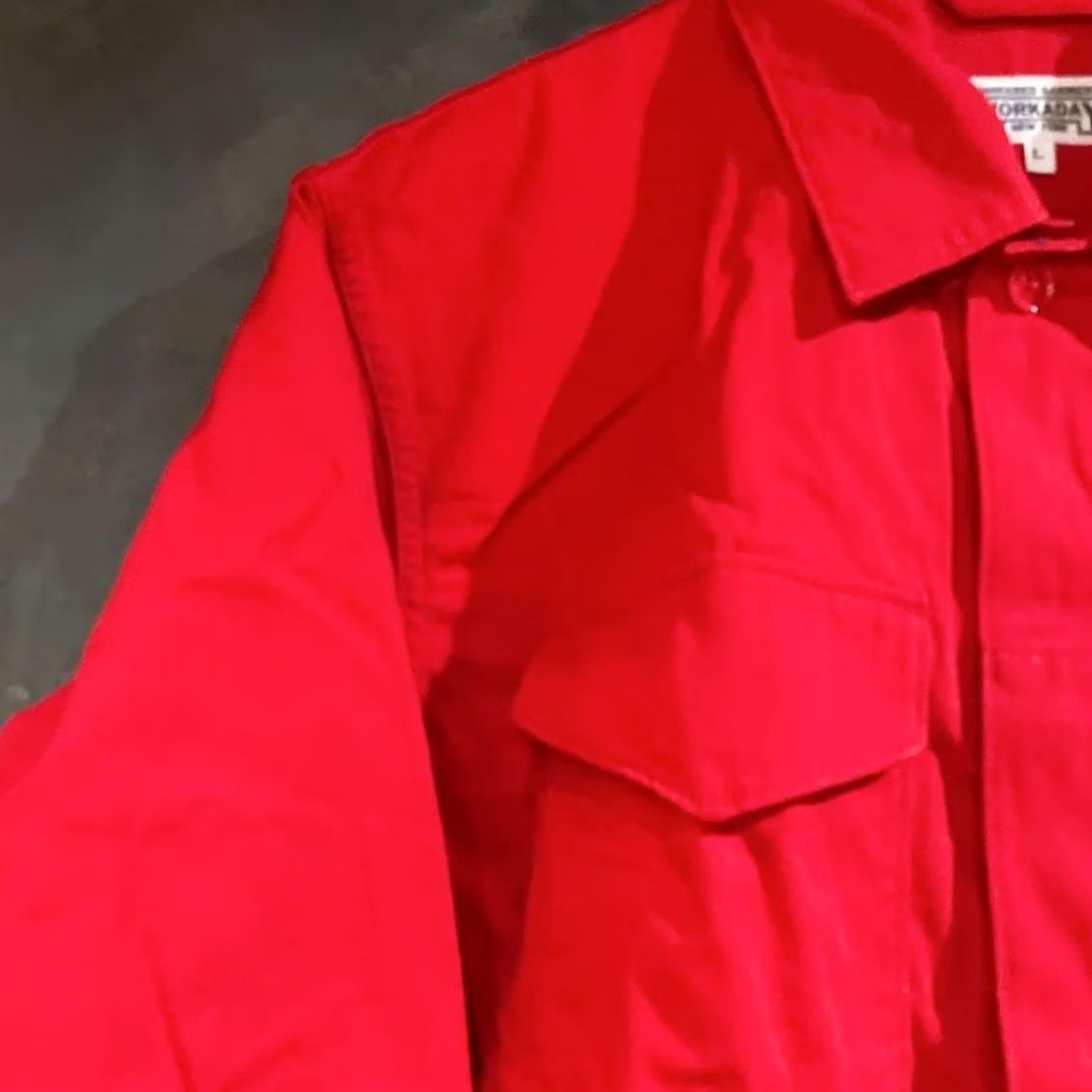 Engineered Garments Engineered Garments WORKADAY Utility Jacket Red Size L Mens Jacket Size US L / EU 52-54 / 3 - 2 Thumbnail