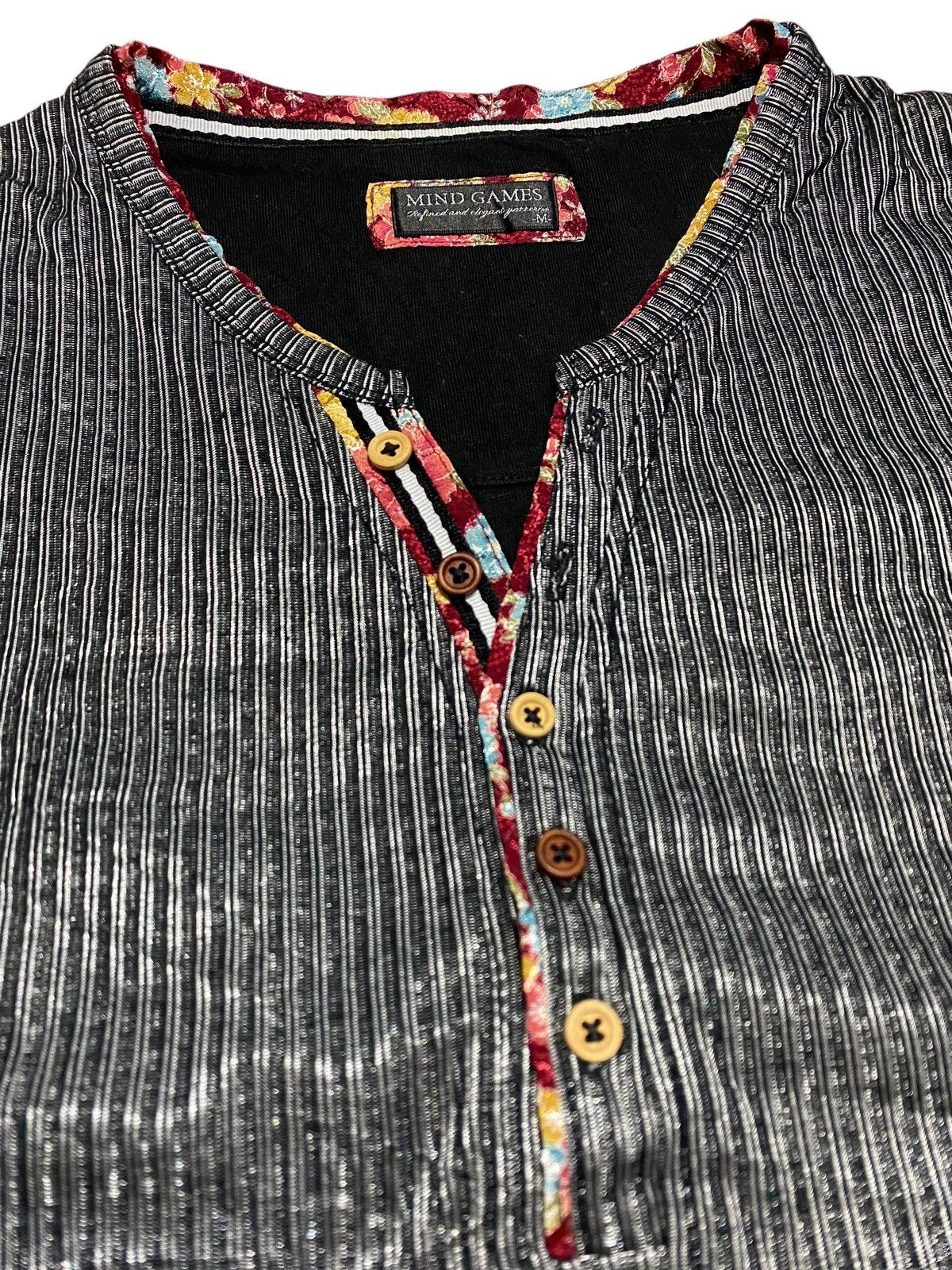 If Six Was Nine × Japanese Brand × Le Grande Bleu (L.G.B.) Vintage Mind Games shortsleeve shirt Size US M / EU 48-50 / 2 - 2 Thumbnail