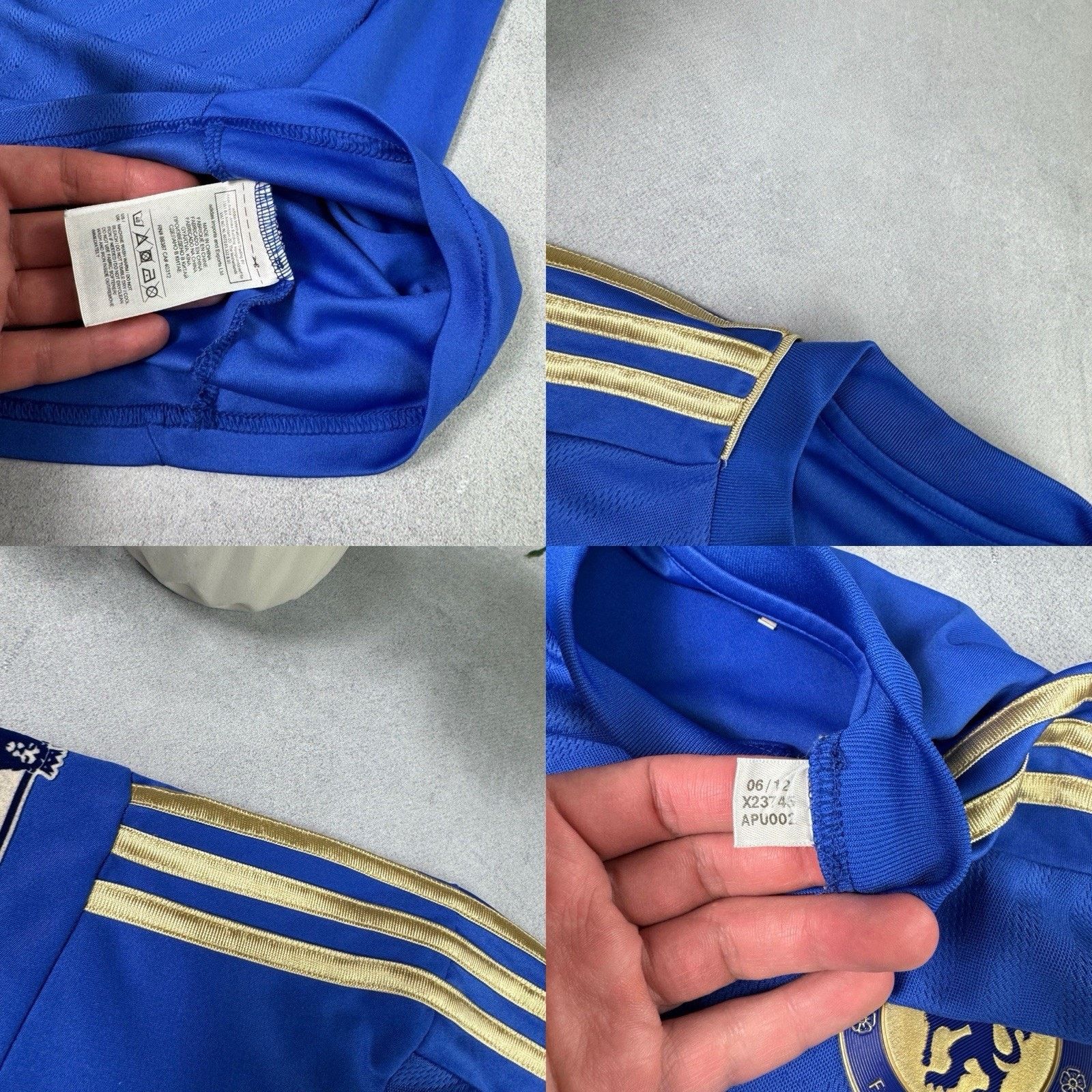 Adidas Adidas Chelsea 2012 2013 #9 Torres Soccer Jersey Football Size US S / EU 44-46 / 1 - 22 Thumbnail