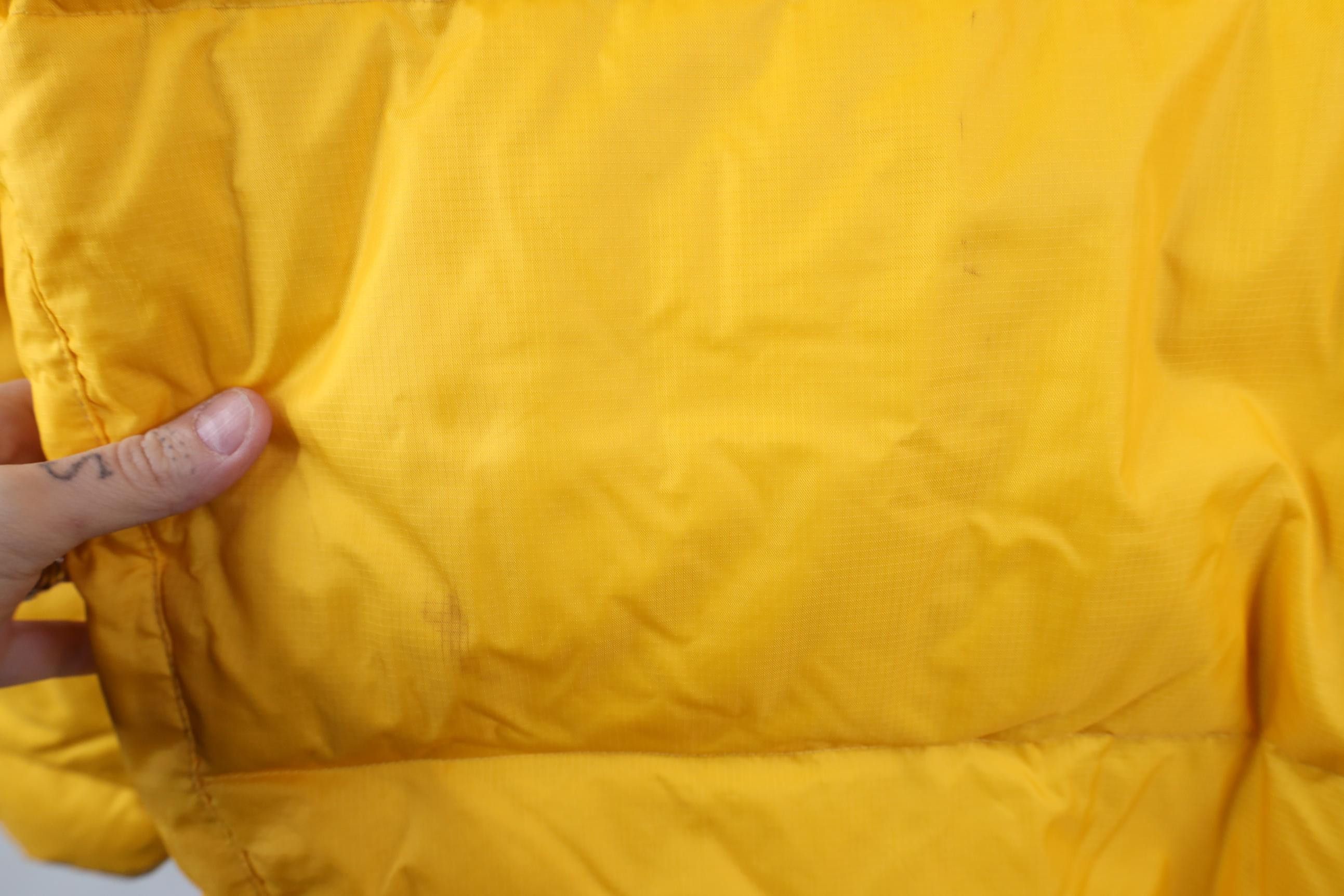 Gap Vintage Y2K 2002 Gap Insulated Puffer Jacket Yellow Hooded Size US M / EU 48-50 / 2 - 19 Thumbnail