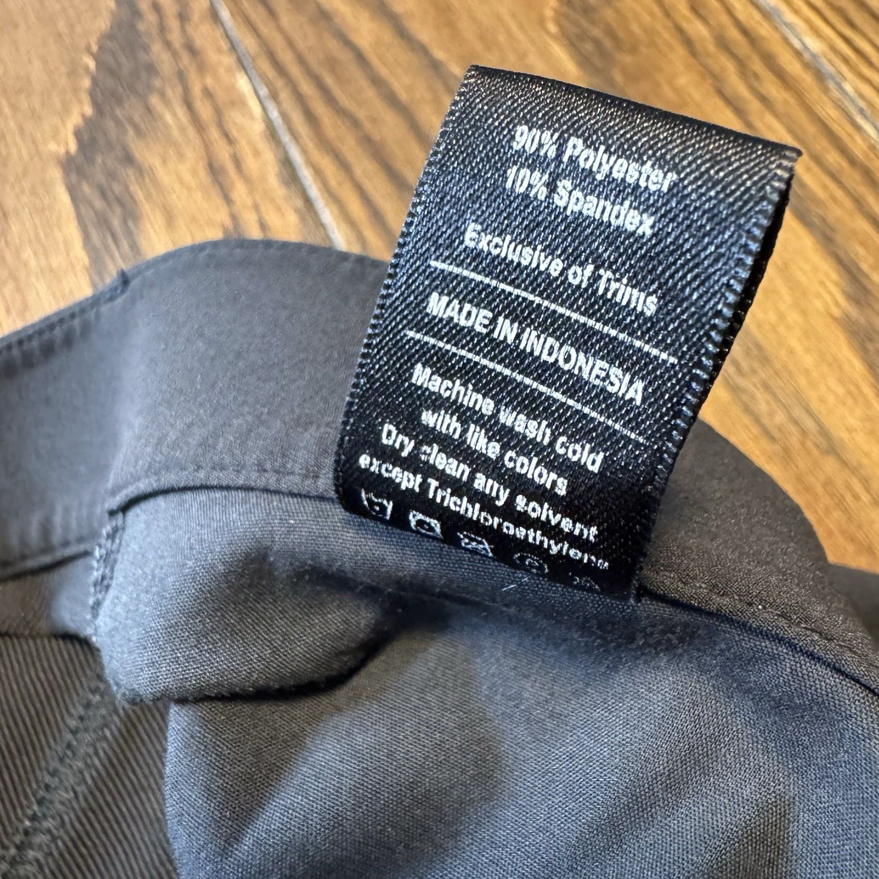 Vintage Public Rec Pants Mens 32x28 Black Chino Slim Straight Stretch Workday Size US 32 / EU 48 - 7 Thumbnail