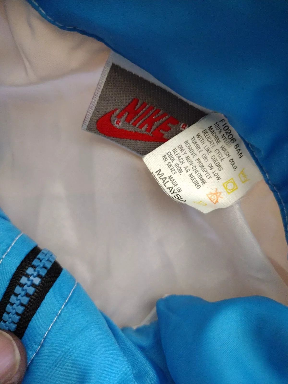 Nike Vintage 90s Nike 2 Piece Set Windbreaker Light Blue Size US XL / EU 56 / 4 - 9 Thumbnail