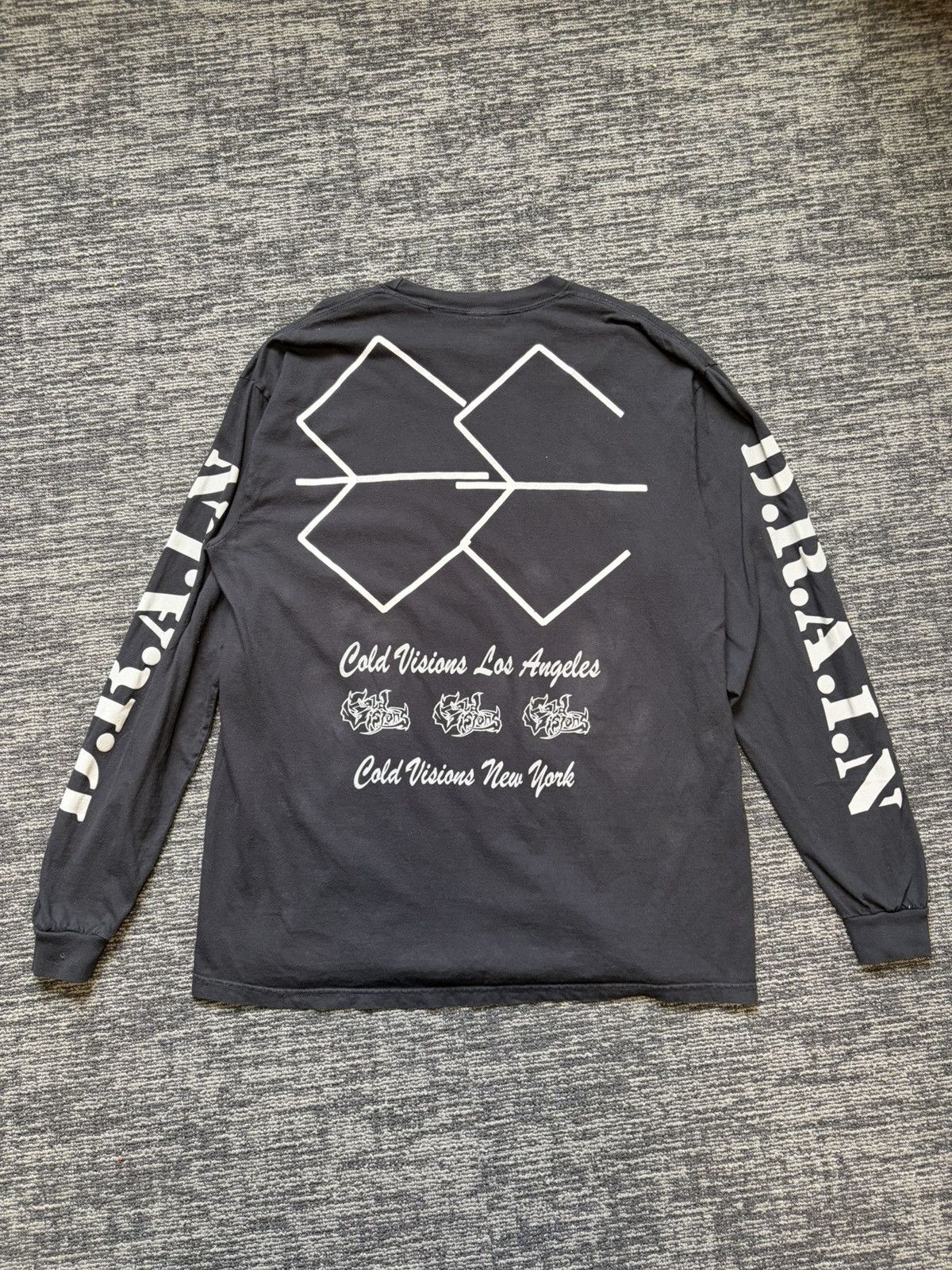 Drain Gang × Sad Boys Bladee Cold Visions DREIGN LA NYC Exclusive Longsleeve Size US XL / EU 56 / 4 - 3 Thumbnail