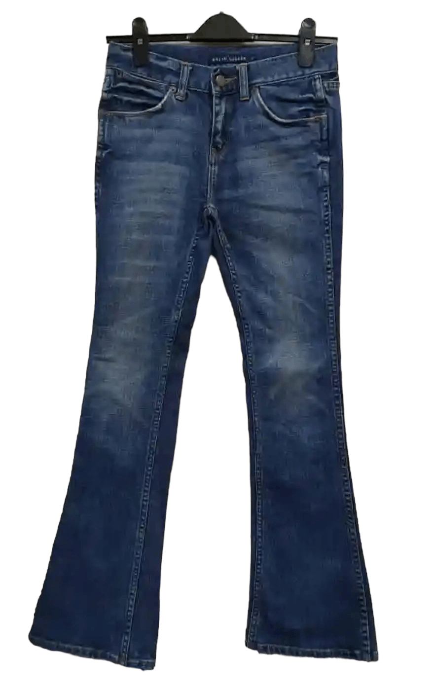 image of Denim And Supply Ralph Lauren x Polo Ralph Lauren Polo Ralph Laurent Flare Denim in Denim Blue, Wom